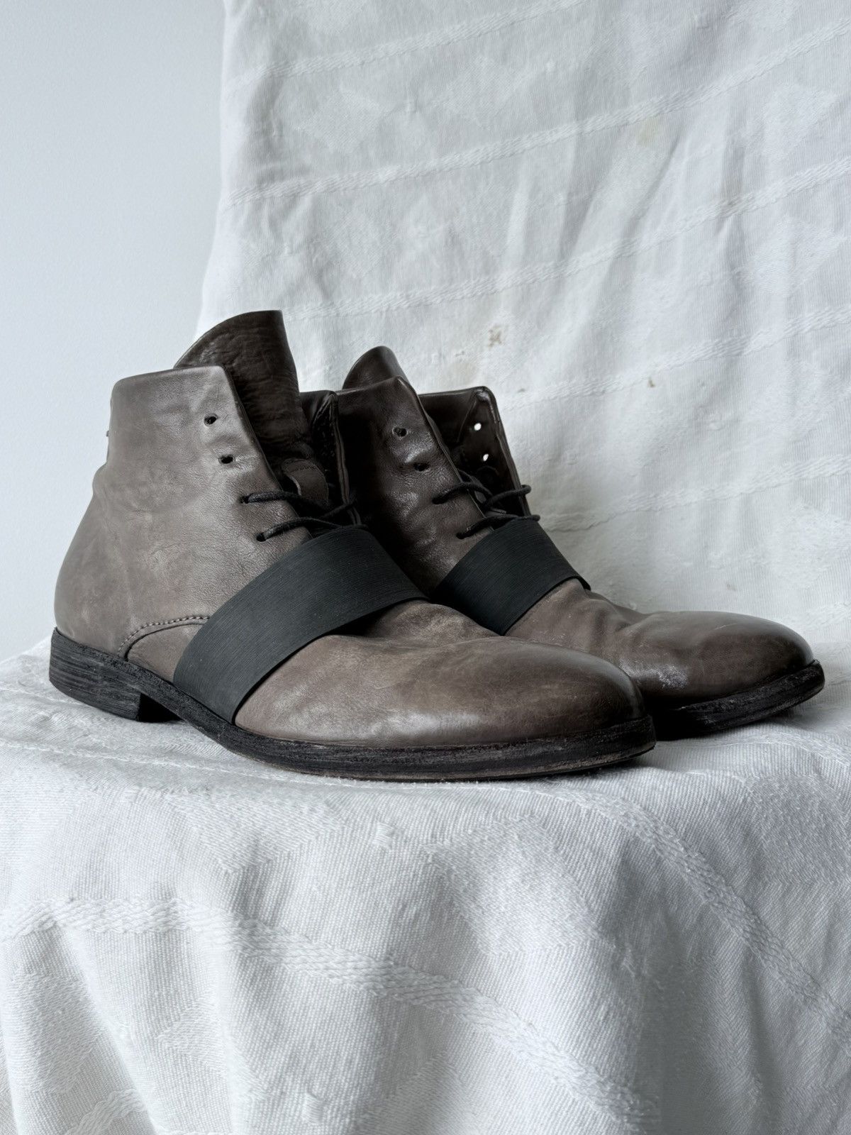 A.S.98 A.S. 98 Guidi Style Italian Avant Garde Leather Boots Size US 8.5 / EU 41-42 - 3 Thumbnail