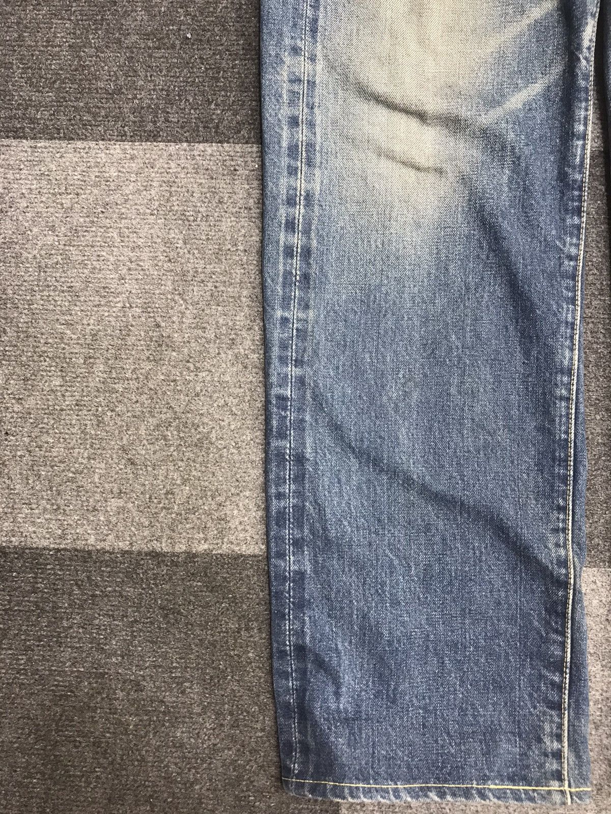EIGHT-G × Japanese Brand EIGHT G Selvedge Sturdy Distressed Jeans F16 Size US 30 / EU 46 - 7 Thumbnail