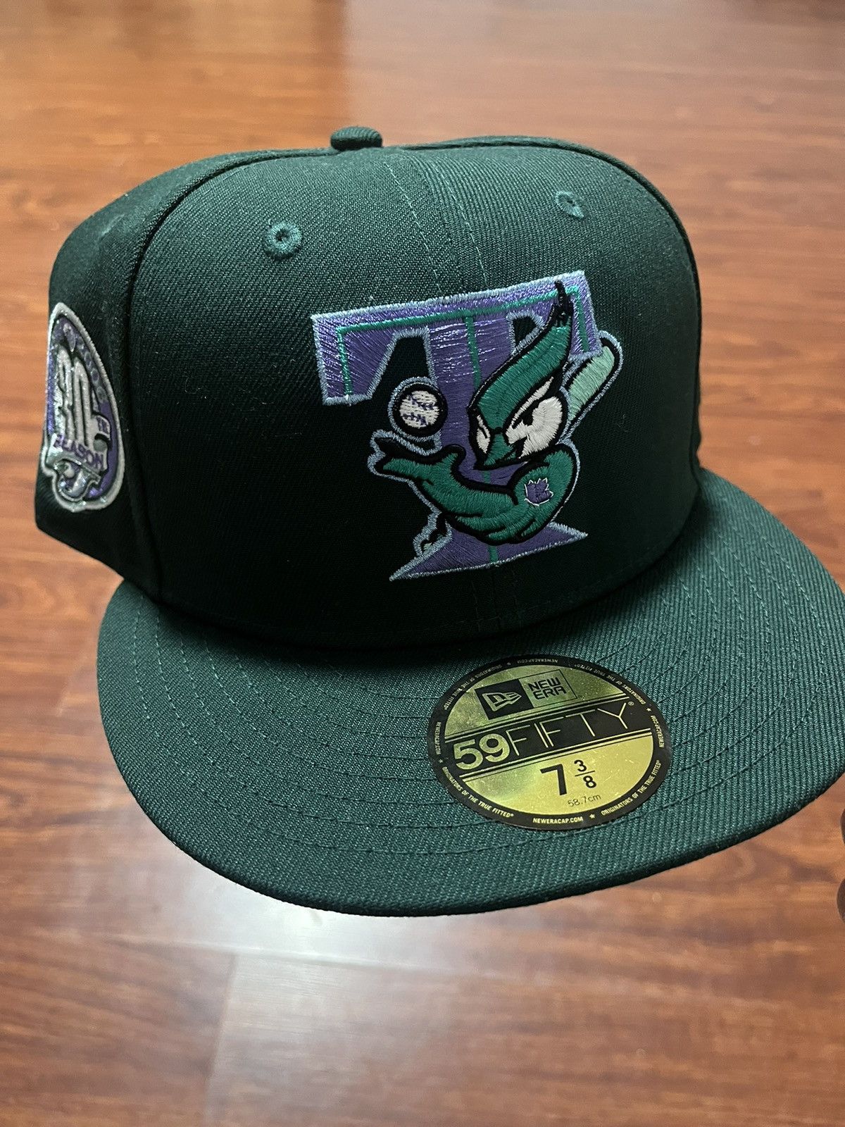 image of Toronto Blue Jays “Lavender Fields” Hat Club Exclusive 7 3/8 in Green, Men's
