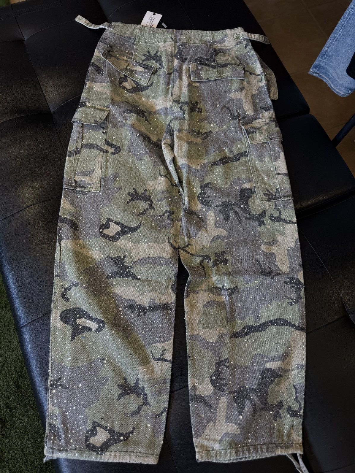 Vale Valley Jogger Green Pants Stone Crystal Size 30 (NEW) Size US 30 / EU 46 - 5 Thumbnail