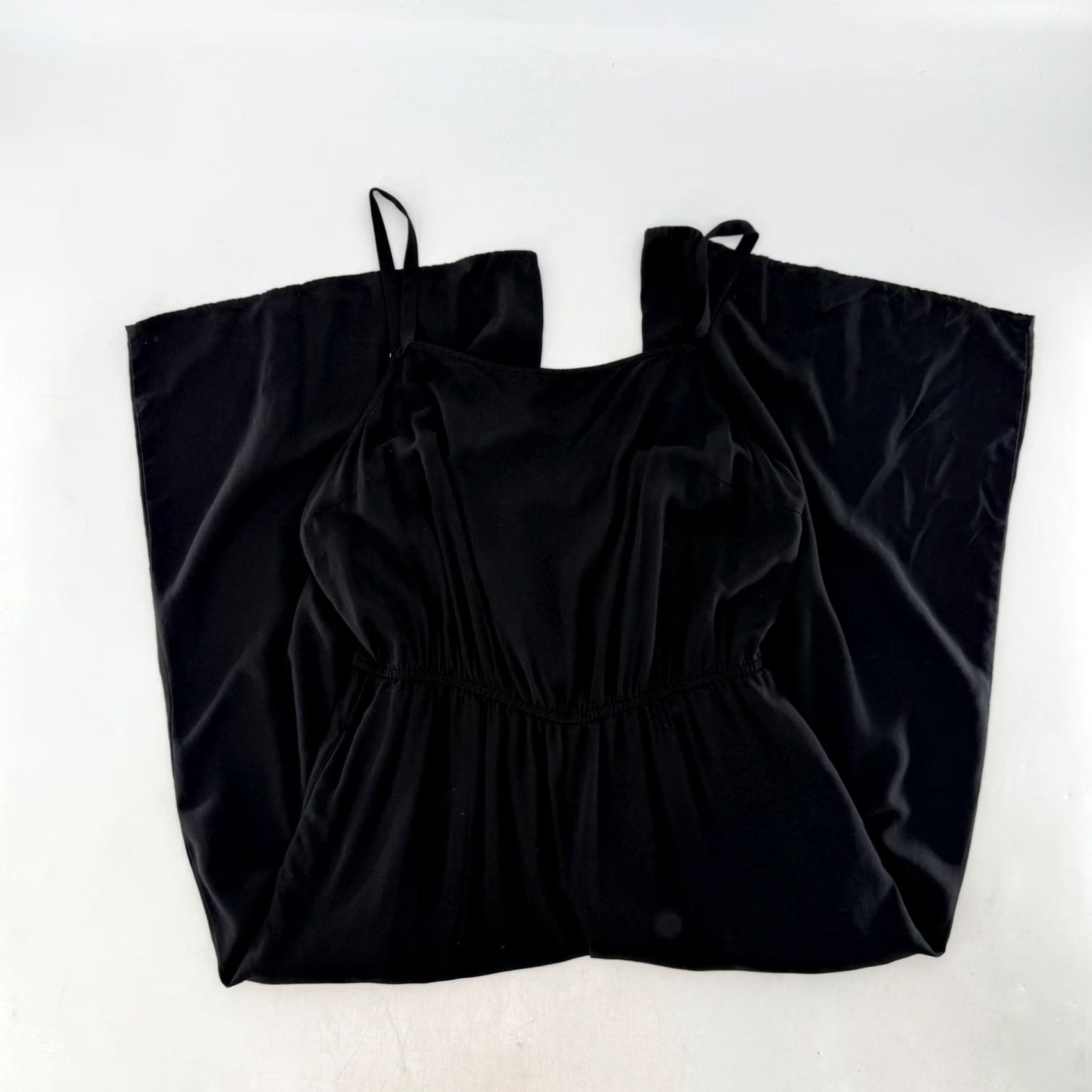 Gap GAP Black Romper Sleeveless Adjustable Straps Sz Medium Boho Women’s Romper Tee Dress One-Piece Casual Everyday Summer Spirits Size 32" / US 10 / IT 46 - 3 Thumbnail