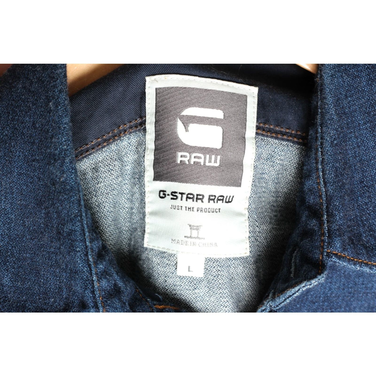 G-Star G-Star ARC 3D Denim Shirt Men L Long Sleeve Slim Fit Shirt Size US L / EU 52-54 / 3 - 5 Thumbnail