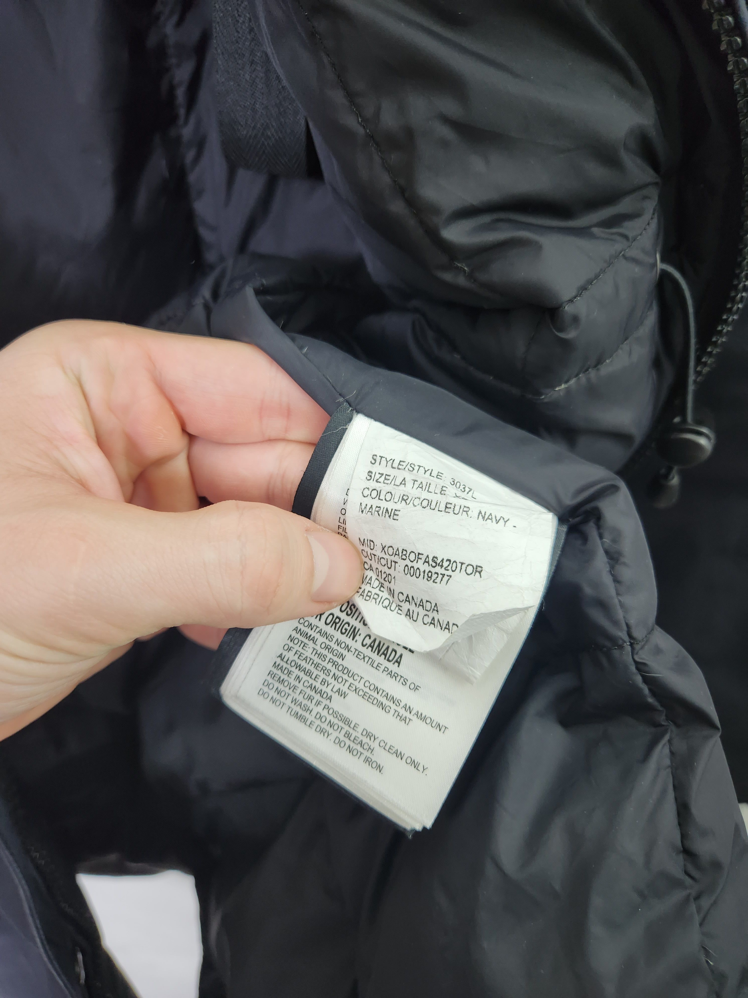 Canada Goose Canada Goose wmns winter navy jacket XS Size XS / US 0-2 / IT 36-38 - 15 Thumbnail
