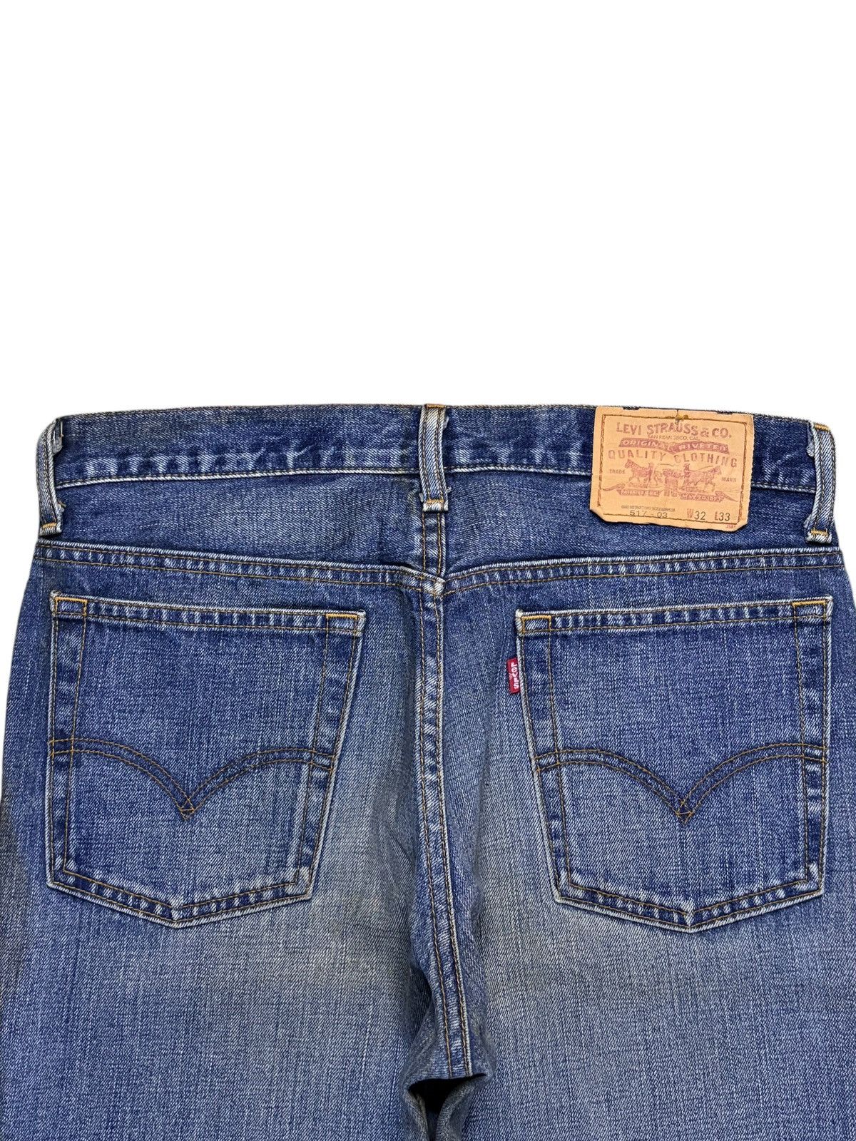 Levi's Vintage 90s Levis 517 Mud Wash Bootcut Flare Jeans Size US 32 / EU 48 - 8 Thumbnail