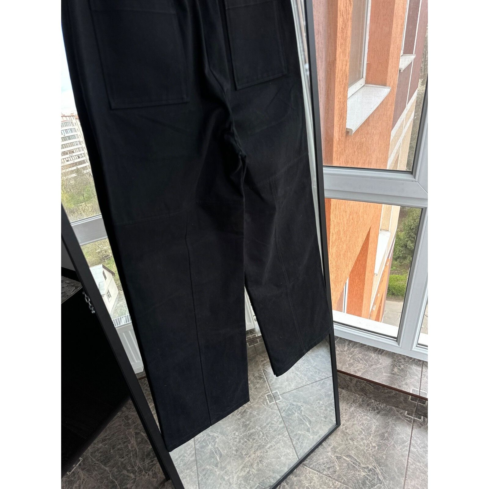 Vintage 4NG3L0000 Black Straight Baggy Heavy Cotton Pants Size US 30 / EU 46 - 8 Thumbnail