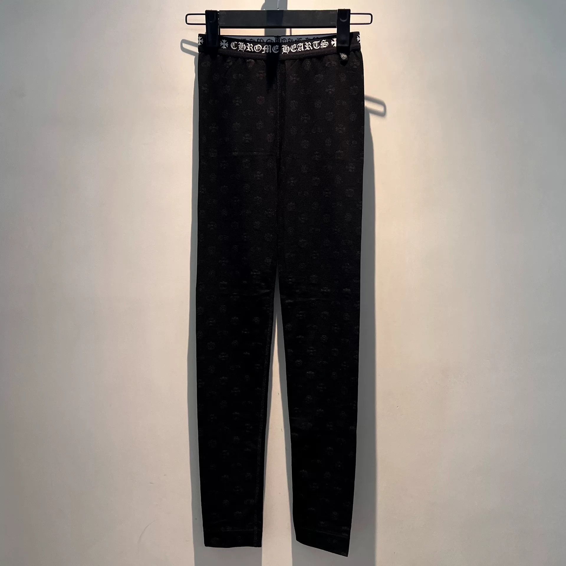 Chrome Hearts Chrome Hearts Black Yoga Pants with Print Size 27" / US 4 / IT 40 - 1 Thumbnail