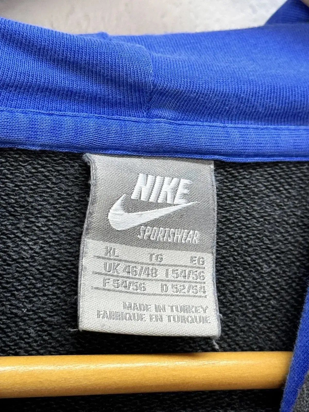 Nike × Vintage Vintage Nike Inter Milan Y2K Hoodie Blockkore Style Size US L / EU 52-54 / 3 - 8 Thumbnail