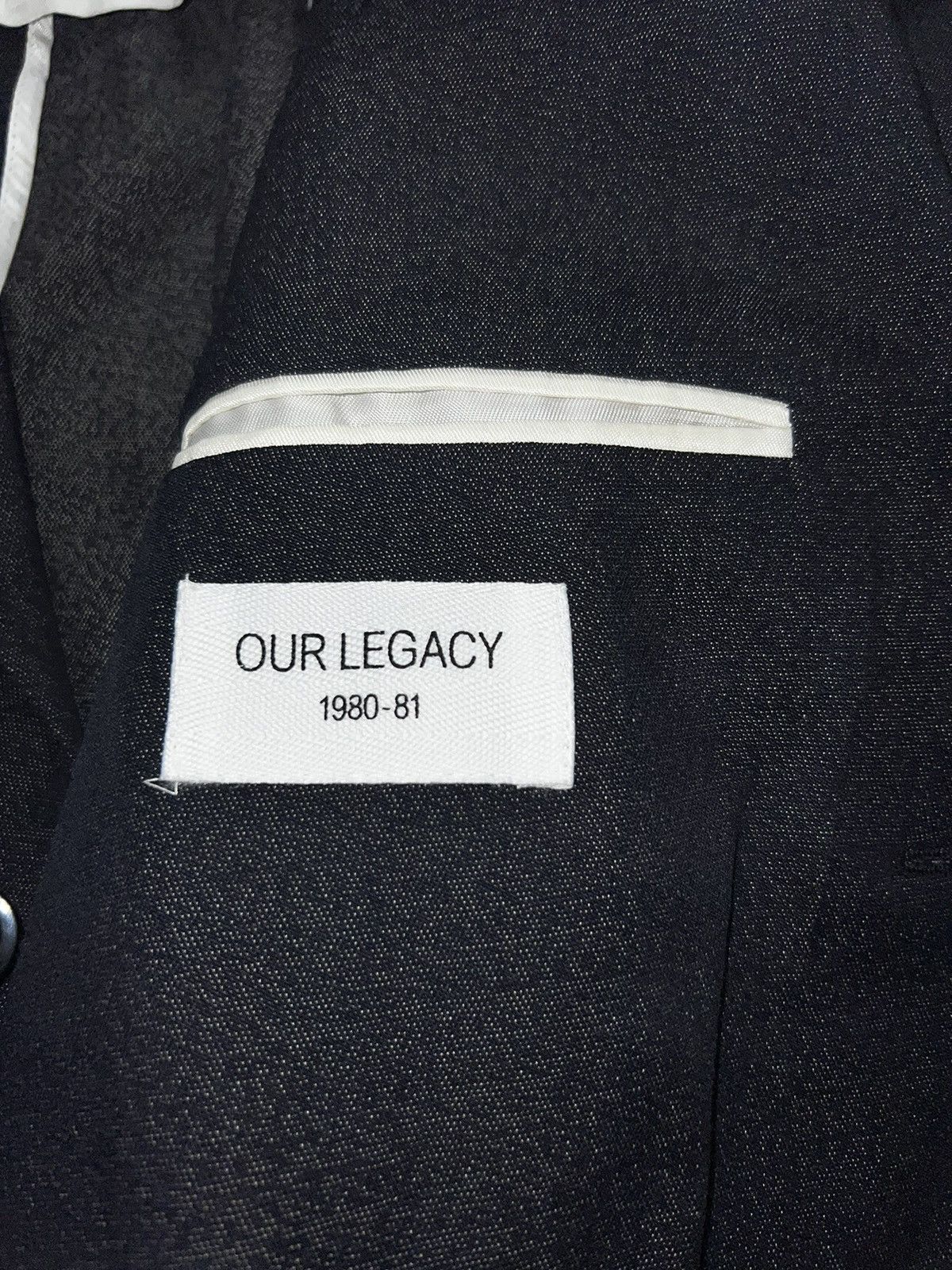 Our Legacy 🔴OUR LEGACY ARCHIVE LUXURY LINEN BLAZER DESIGNER Y2K JACKET Size US M / EU 48-50 / 2 - 6 Thumbnail