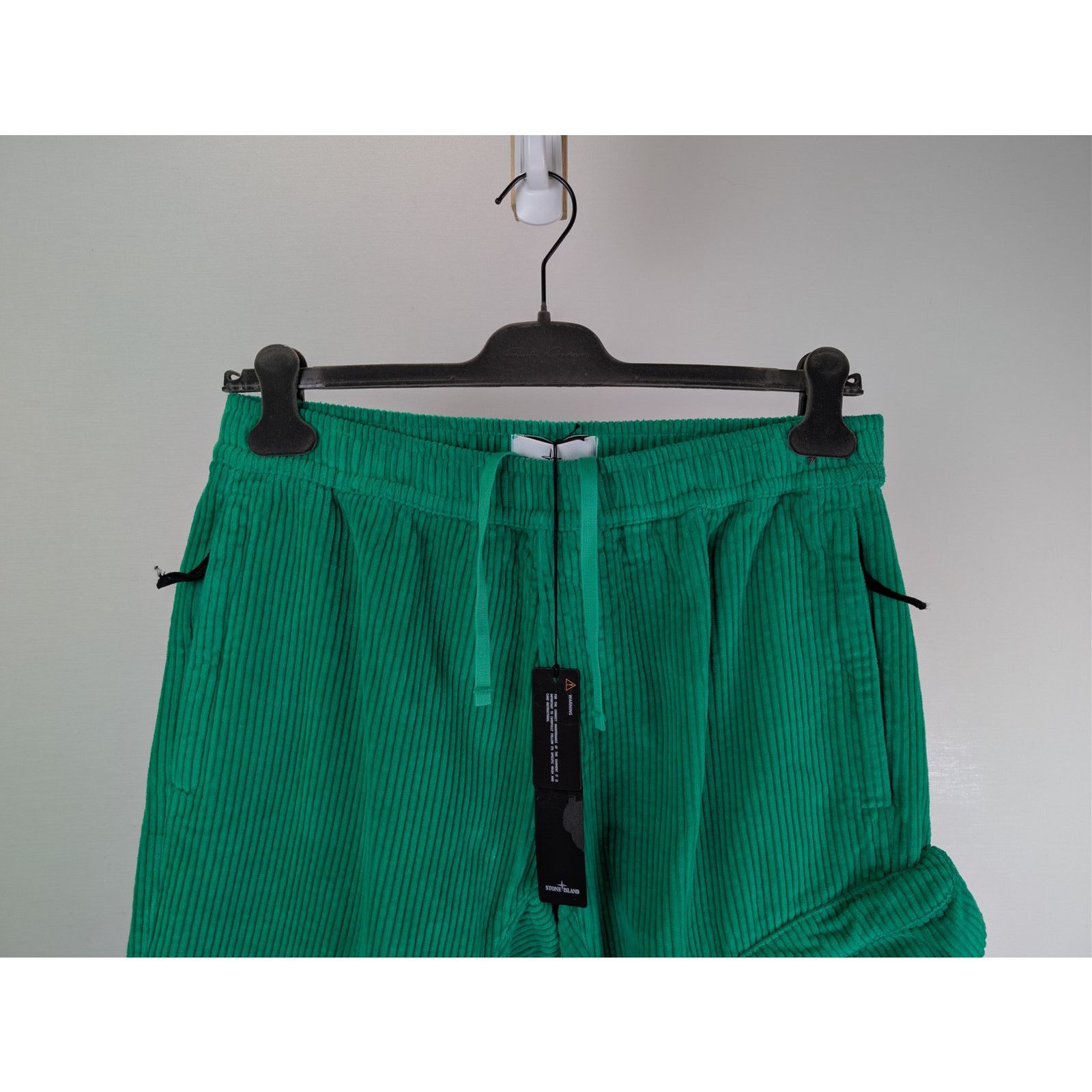 Stone Island o1rshd1 Pantalone Regular Junior corduroy cargo trousers Size US 33 - 2 Thumbnail