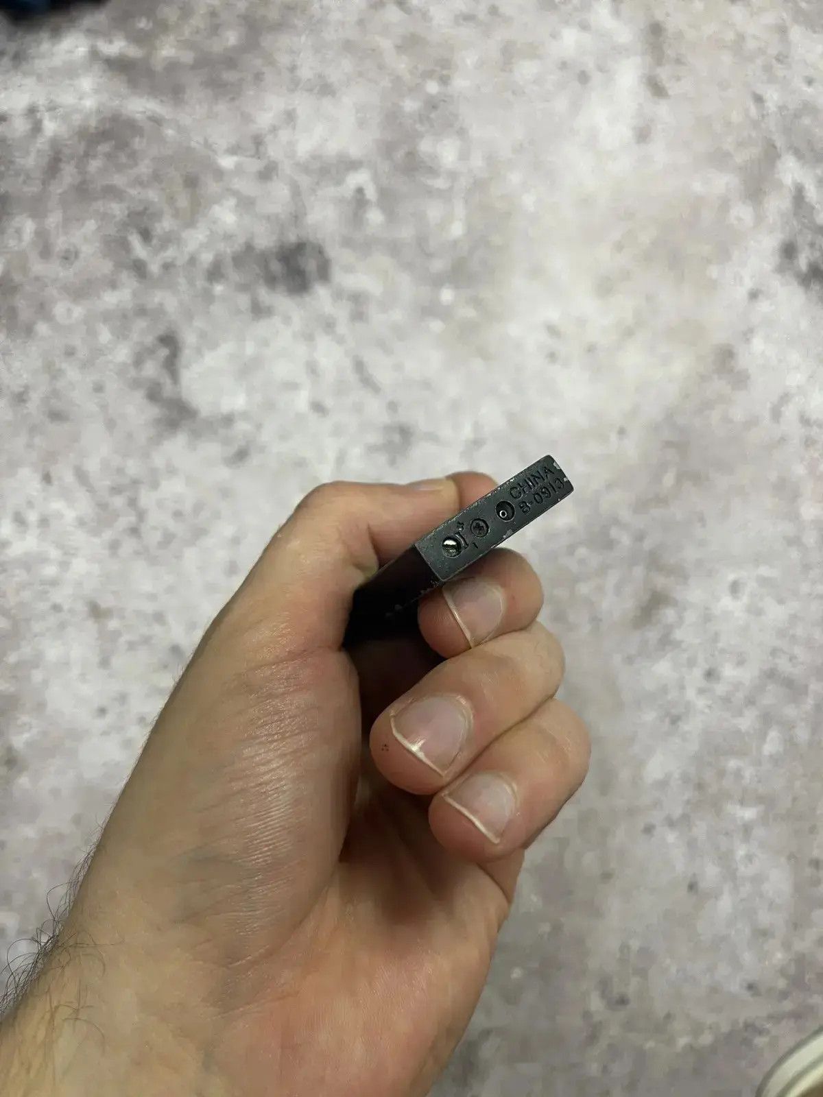 Vintage Vintage LD Club Black Metal Flip-Top Lighter Distressed Size ONE SIZE - 2 Thumbnail