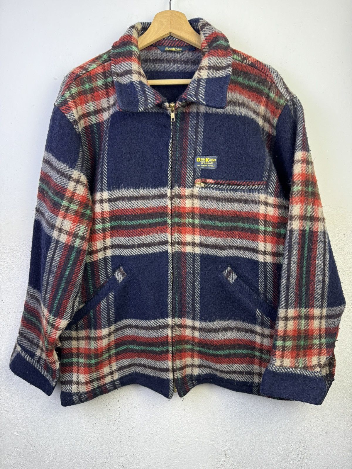 Oshkosh Vintage Osh Kosh B’Gosh Wool Jacket Size US L / EU 52-54 / 3 - 1 Thumbnail