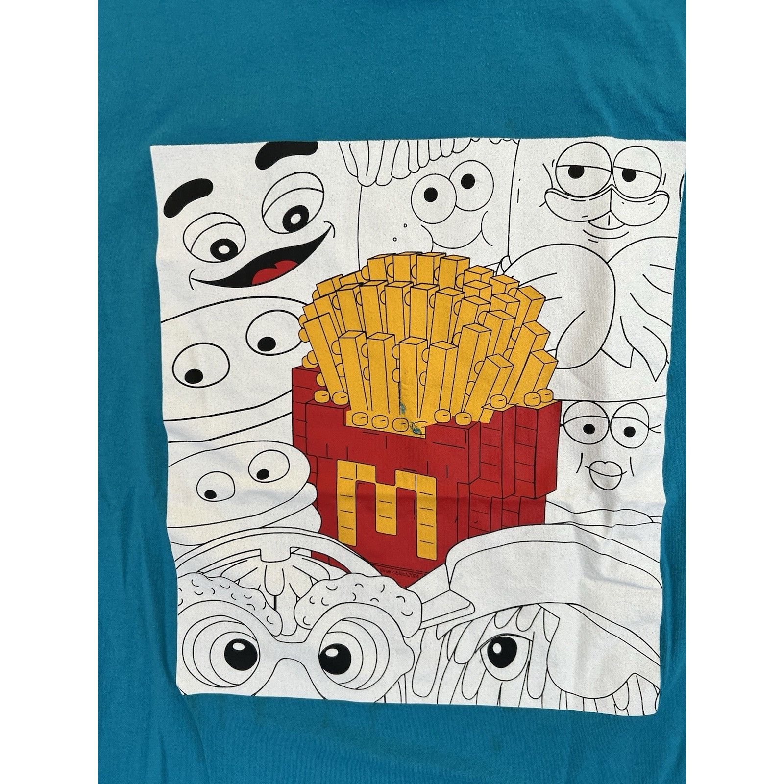 Other McDonald’s Employee Crew T-Shirt Size XL Happy Meal McNugget Size US XL / EU 56 / 4 - 2 Thumbnail