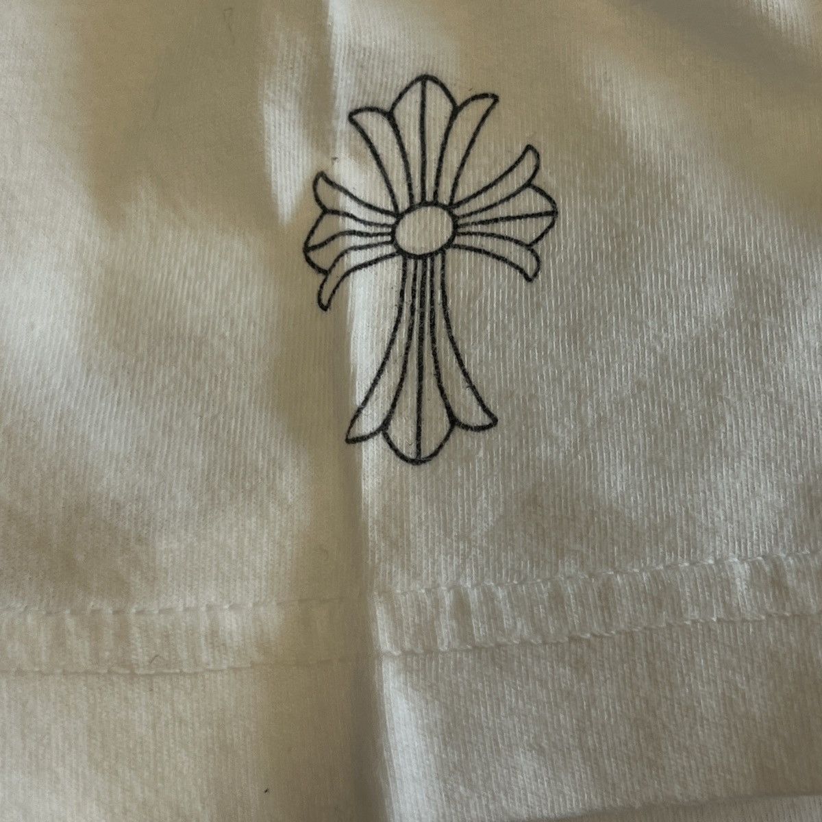 Chrome Hearts × Vintage *Rare* Chrome Hearts Cross Tee Size US S / EU 44-46 / 1 - 10 Thumbnail