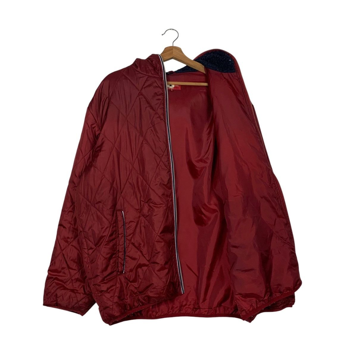 Converse CONVERSE Quilted Lightweight Puffer Hoodie Jacket #2350-C105 Size US XL / EU 56 / 4 - 10 Thumbnail