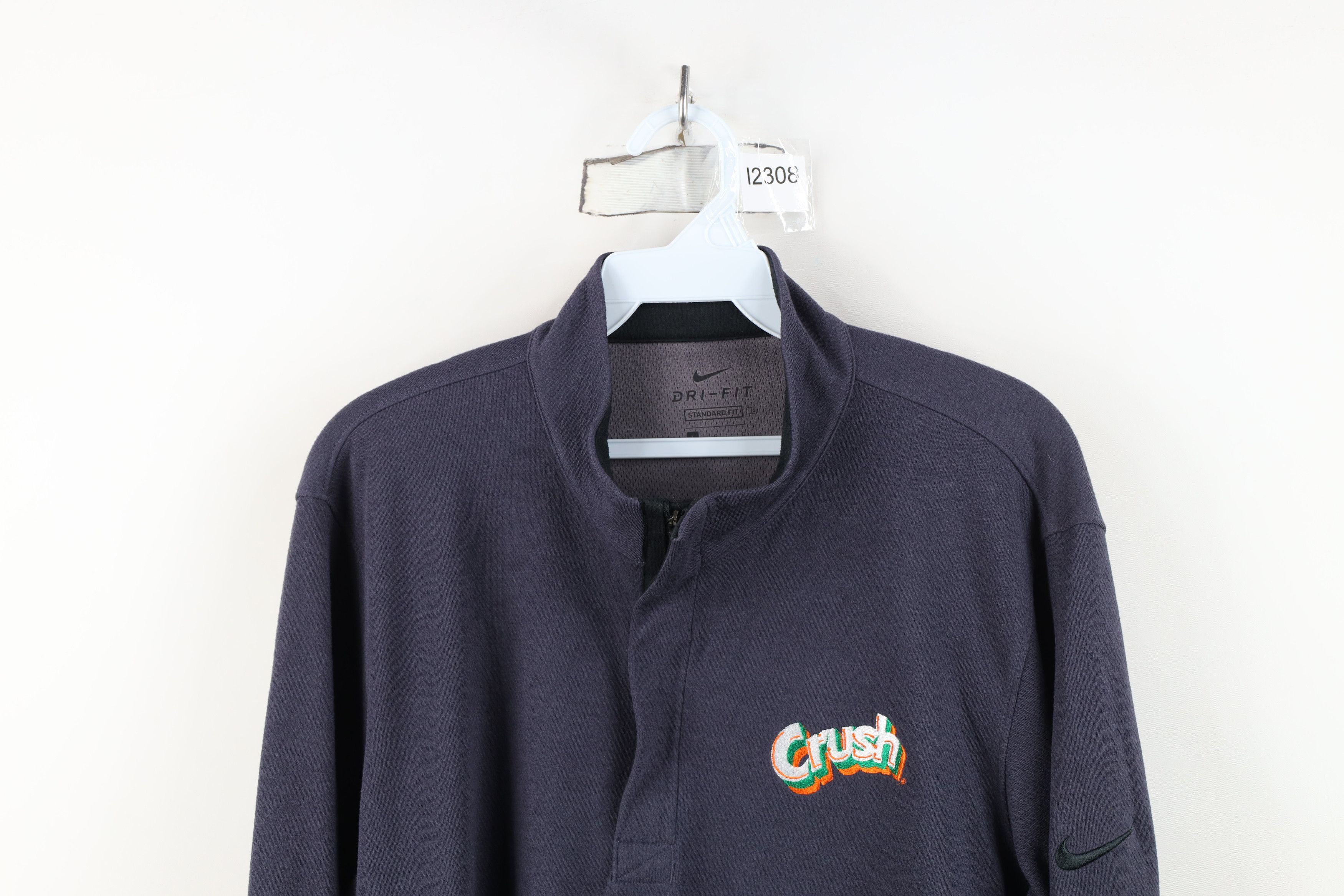 Nike Nike Dri-Fit Orange Crush Soda Pop Half Zip Sweater Blue Size US L / EU 52-54 / 3 - 2 Thumbnail