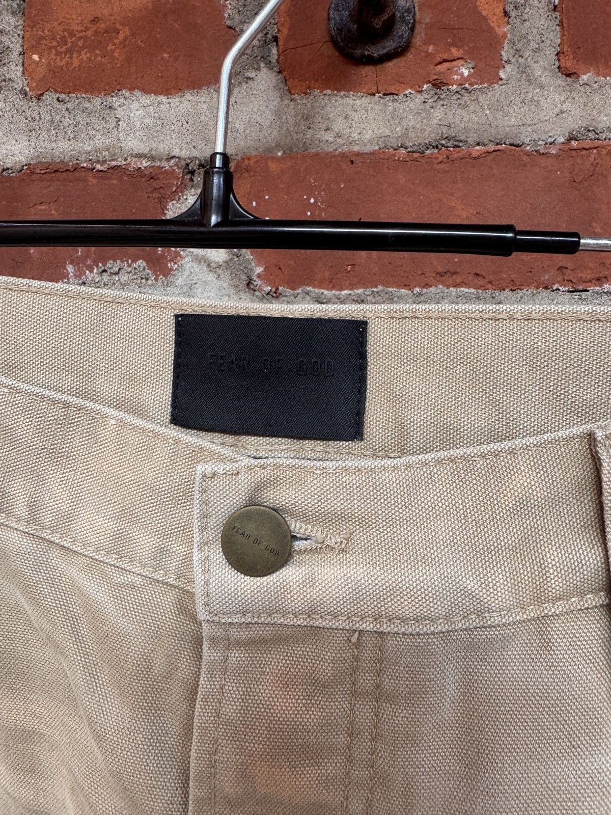 Fear of God Fear of god 7th collection canvas jeans Size US 34 / EU 50 - 10 Thumbnail