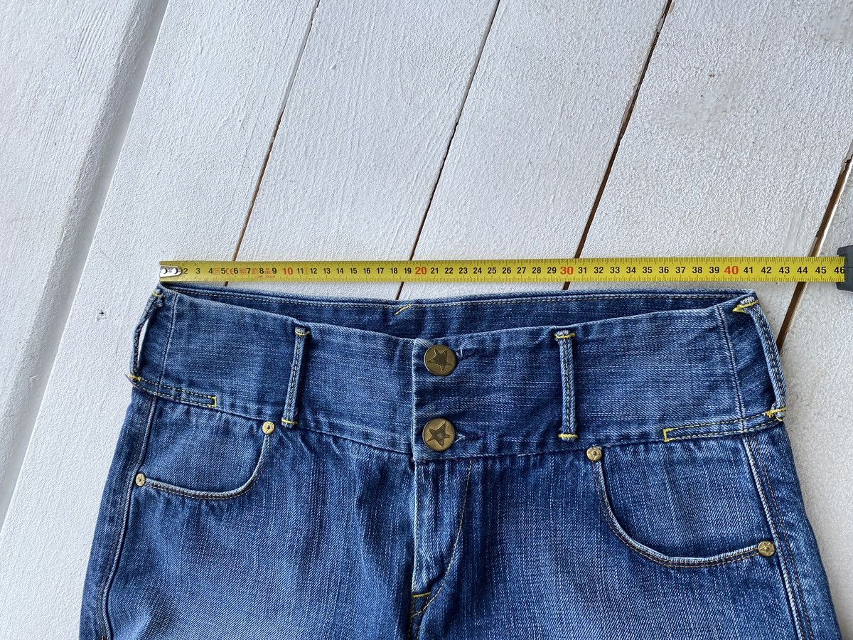 Japanese Brand × Levi's × Vintage VNTG Levis Blue Fingered Genius Star Selvedge Jeans 32 Size 32" / US 10 / IT 46 - 9 Thumbnail