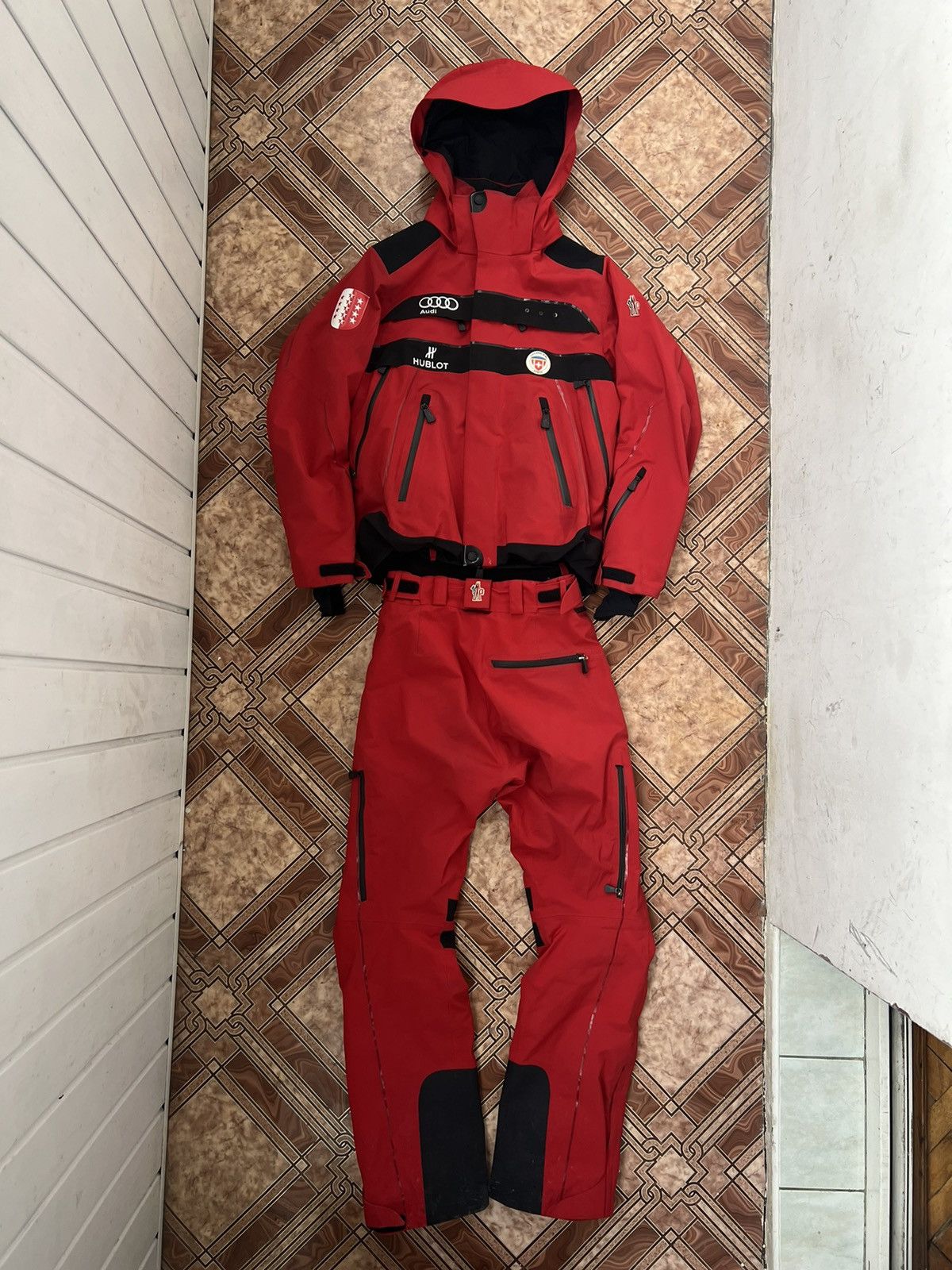 Audi × Hublot × Moncler Moncler Grenoble Audi Hublot Ski Suit Jacket Pants Size US XXS / EU 40 - 1 Thumbnail