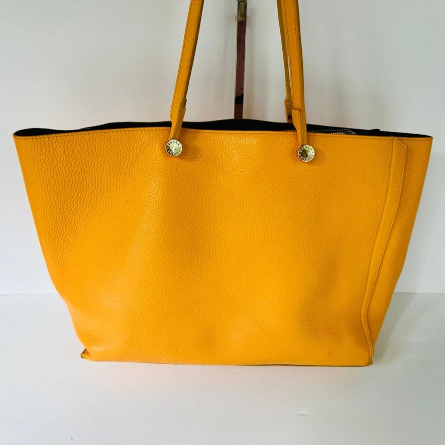 Furla FURLA Eden Medium East West Tote Bag Mandarin Orange Pebbled Size ONE SIZE - 3 Thumbnail