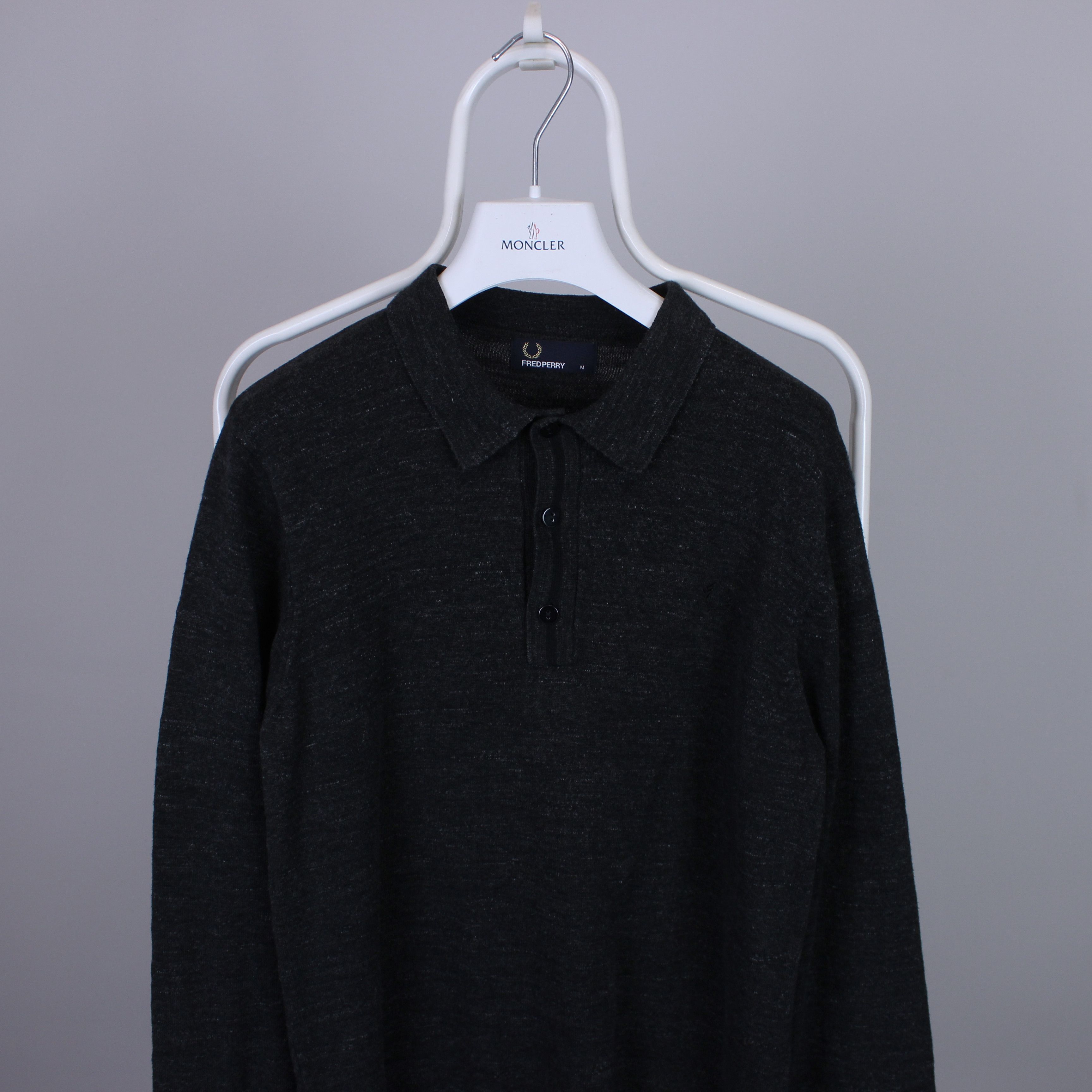 Fred Perry Fred Perry long sleeve jumper men M gray Size US M / EU 48-50 / 2 - 1 Thumbnail