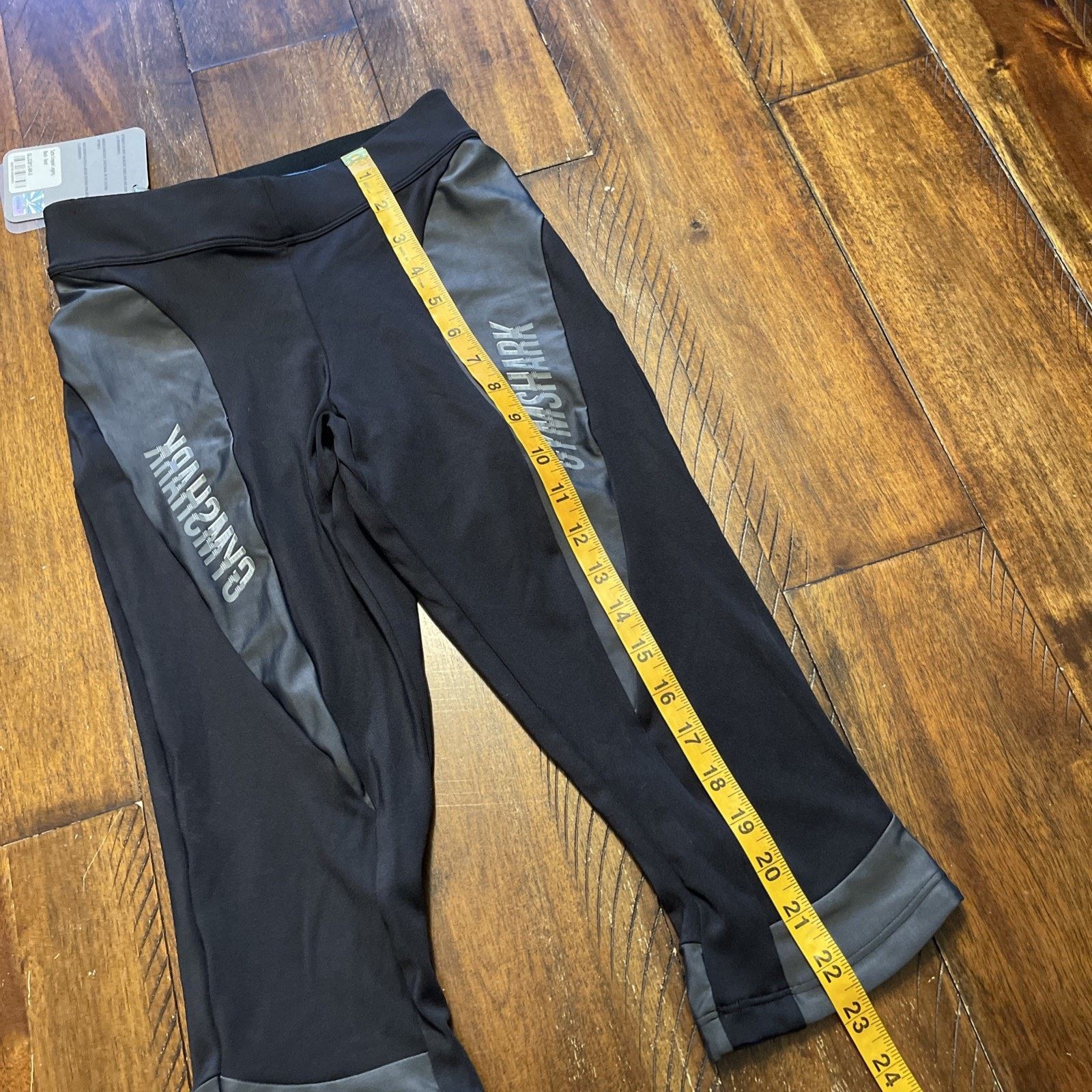 Gymshark New Gymshark Women S Logo Crop Turbo Leggings Sport Fitness Size 28" / US 6 / IT 42 - 8 Thumbnail