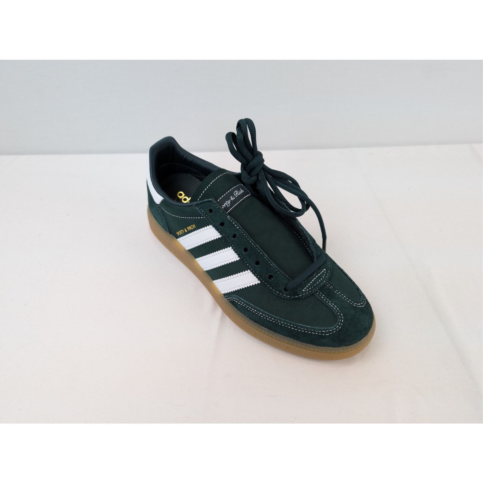 Adidas × Sporty & Rich o1rshd1 Handball Spezial x Sporty & Rich sneakers Dark Green Size US 12.5 / EU 45-46 - 3 Thumbnail