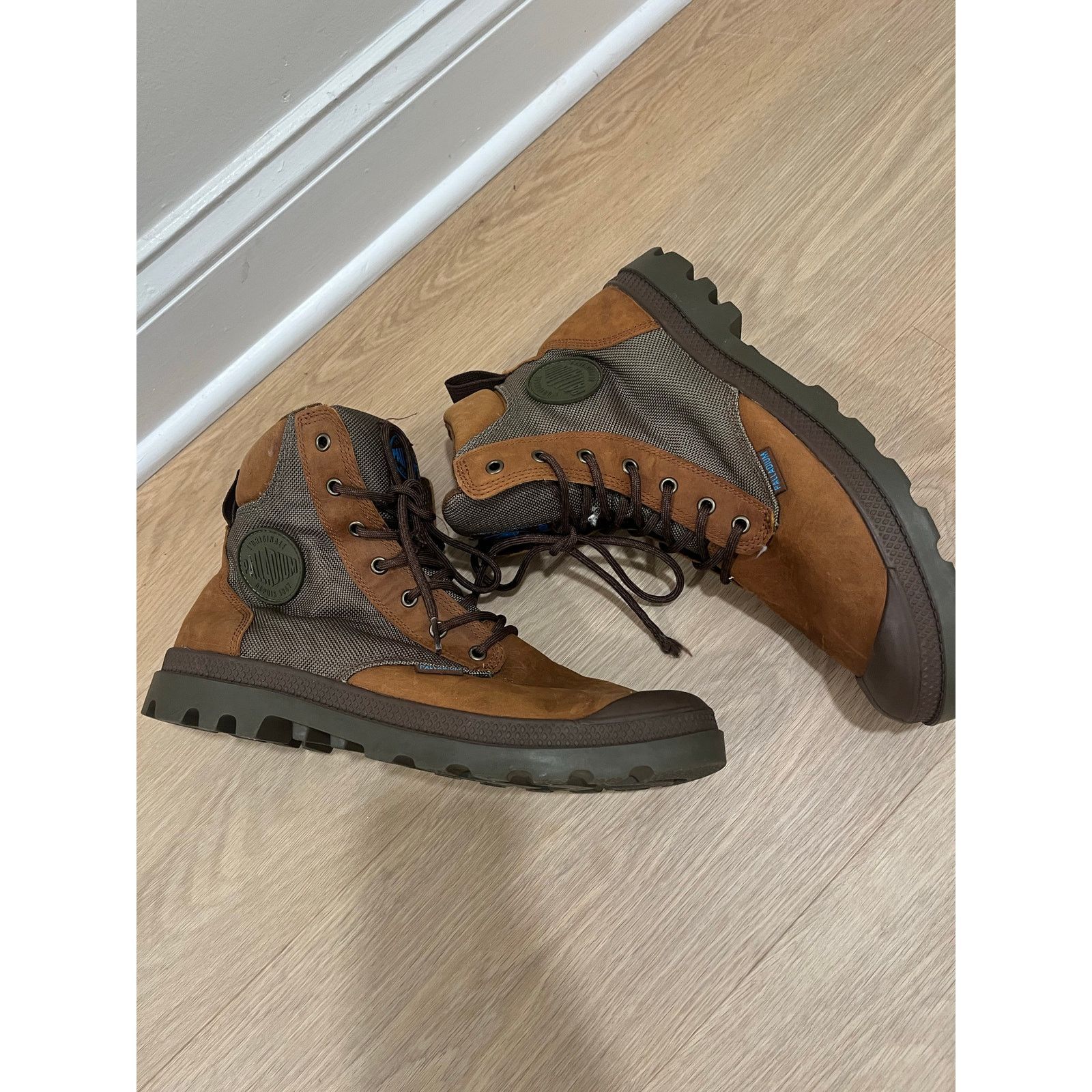 Palladium Palladium Pampa Hi Tan Brown Boots sz 10.5 Size US 10.5 / EU 43-44 - 1 Thumbnail