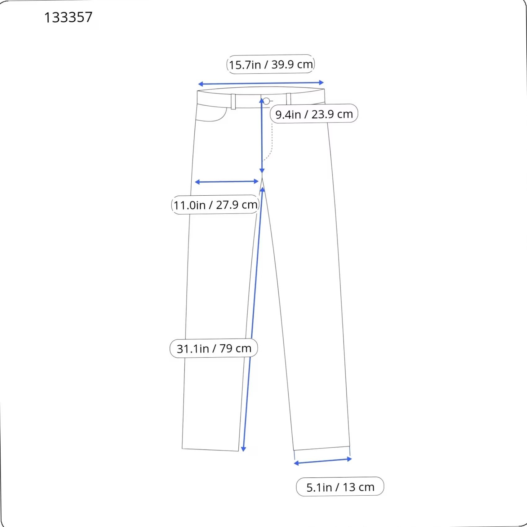 G-Star G-STAR Blades Slim Tapered Jeans Men W29/L30 Dark Blue Button Stretch Faded Size US 29 - 3 Thumbnail