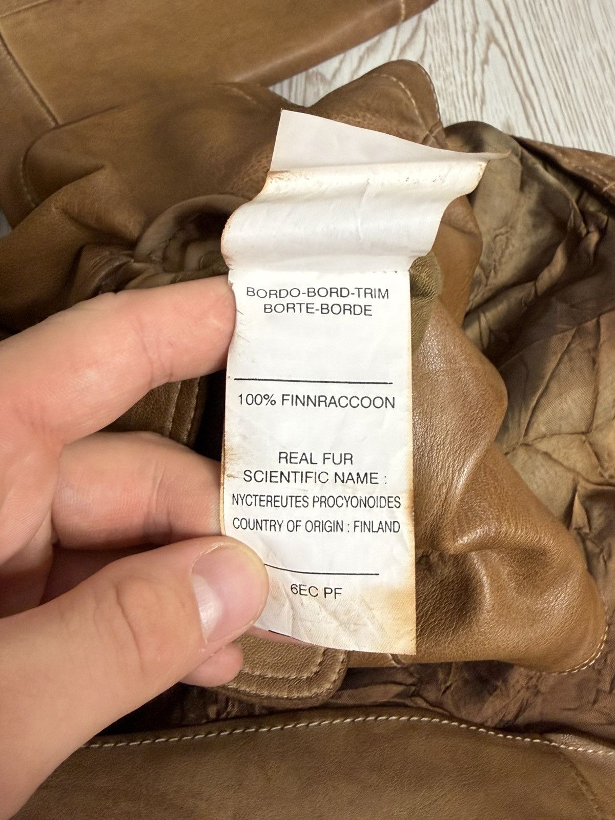 Gimo's Gimo’s GMS-75 Brown Leather jacket size L Size L / US 10 / IT 46 - 17 Thumbnail