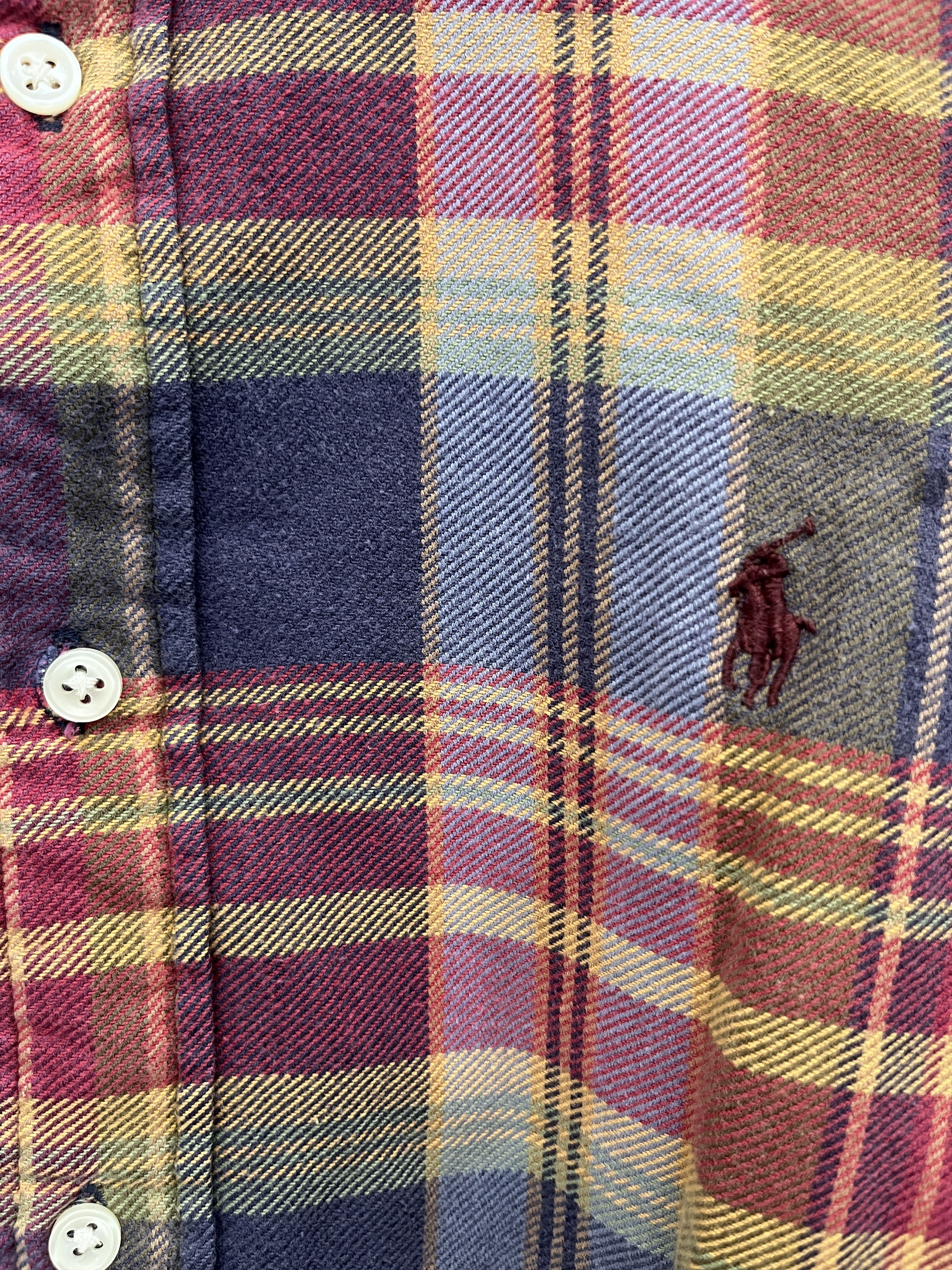 Ralph Lauren Vintage Ralph Lauren Classic Fit Plaid Flannel Shirt – L Size US L / EU 52-54 / 3 - 4 Thumbnail