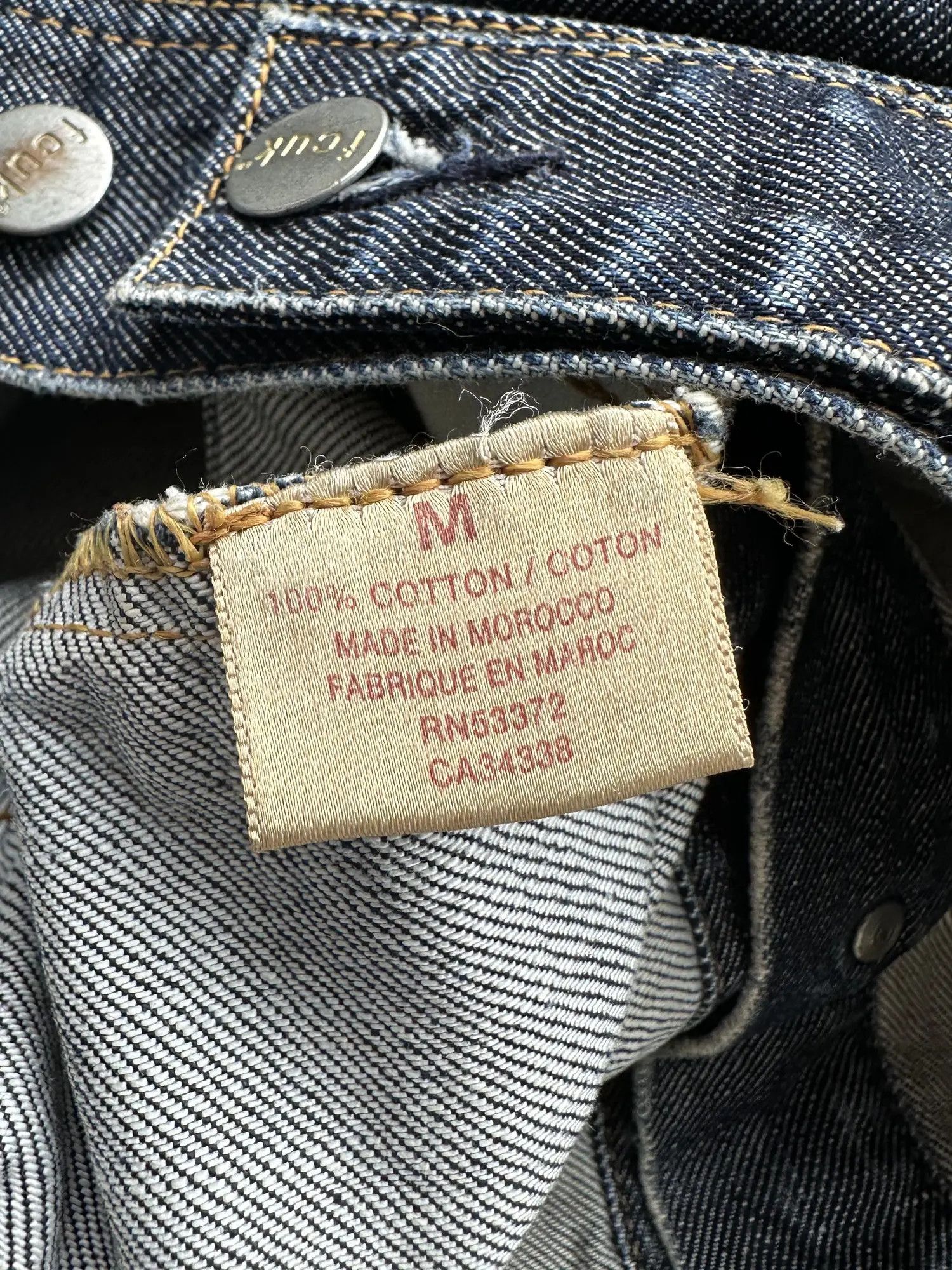 Fcuk Vintage Denim Jacket A312(333)
