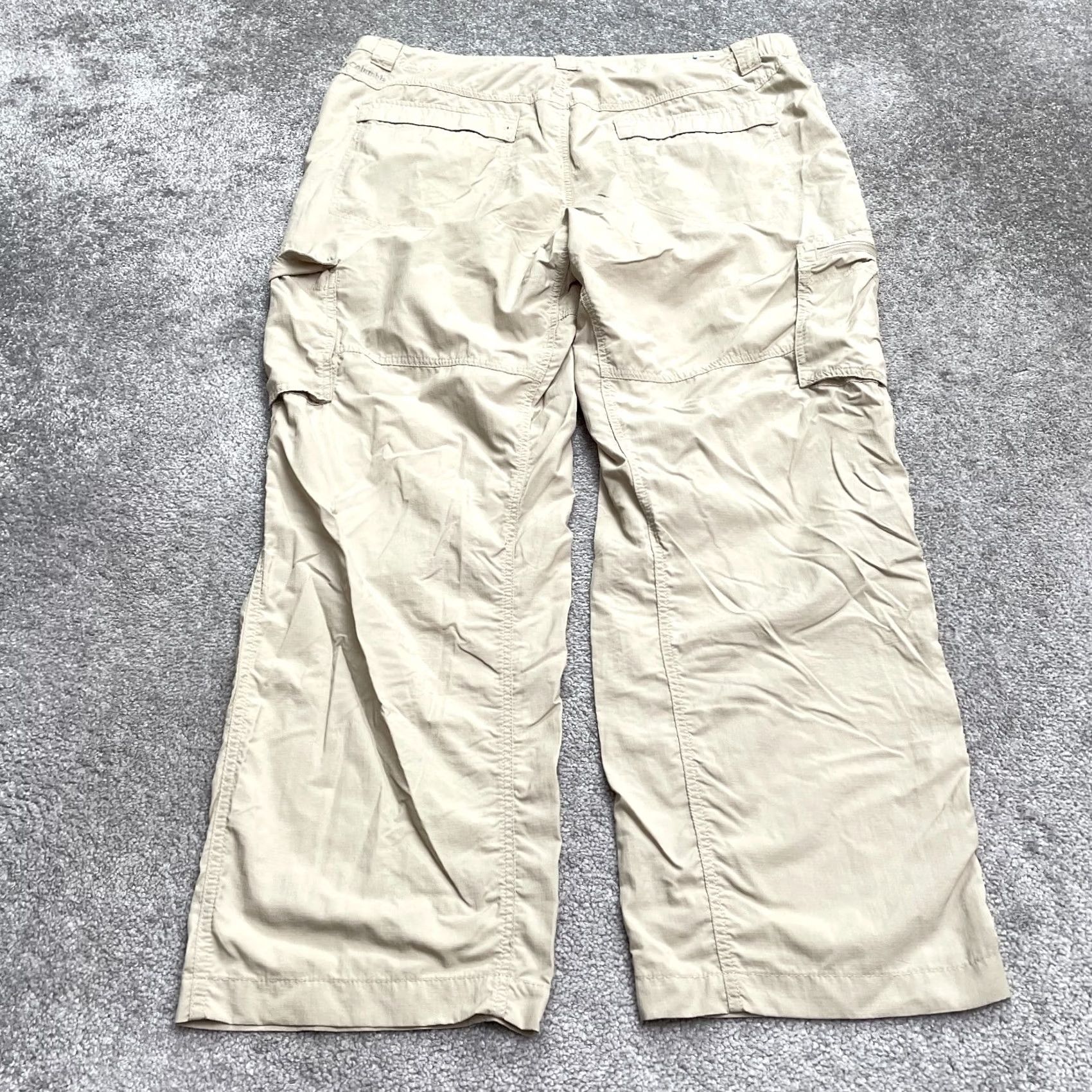 Vintage Columbia Omni-Shade Kestrel Trail Cargo Pants Mens 40x30 Brown Straight Outdoors Size US 40 / EU 56 - 2 Thumbnail