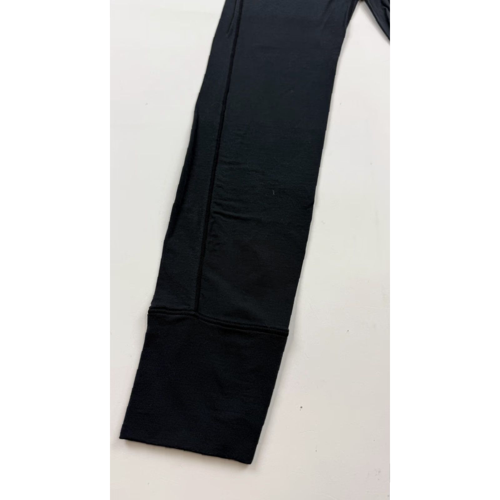 Vintage Parade Leggings Womens Small Black High Waist Stretch Activewear Yoga Pants Soft Size 28" / US 6 / IT 42 - 2 Thumbnail