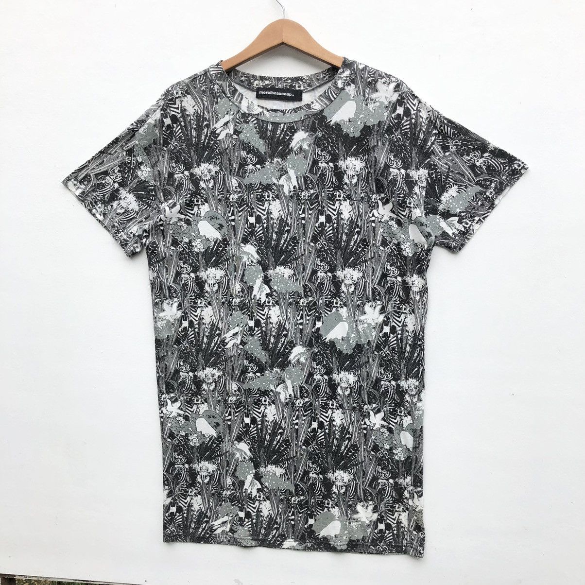 Issey Miyake × Japanese Brand × mercibeaucoup Mercibeaucoup Issey Miyake Full Print Shirt Size M / US 6-8 / IT 42-44 - 3 Thumbnail