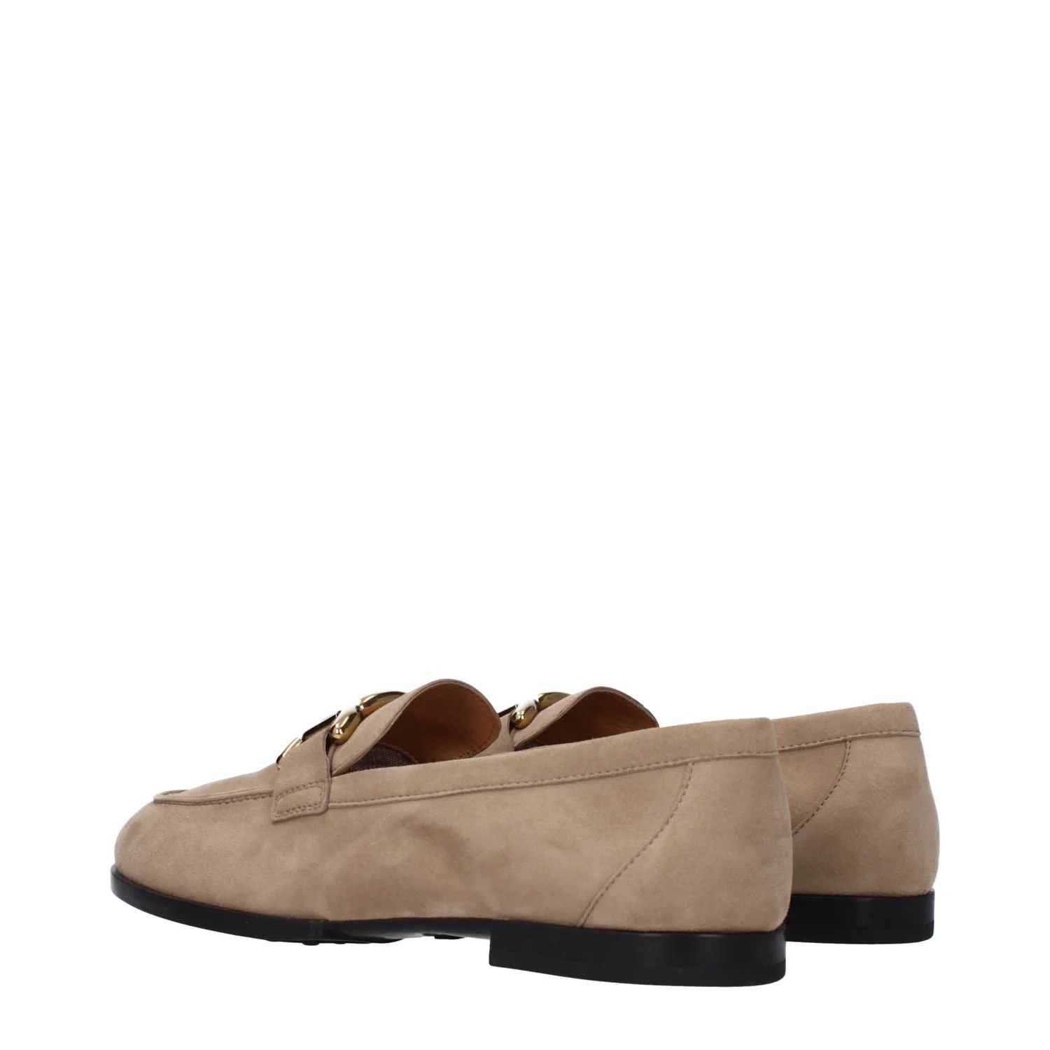 Tod's ob1o1e1224 Suede Loafers in Beige Size US 7.5 / IT 37.5 - 4 Thumbnail