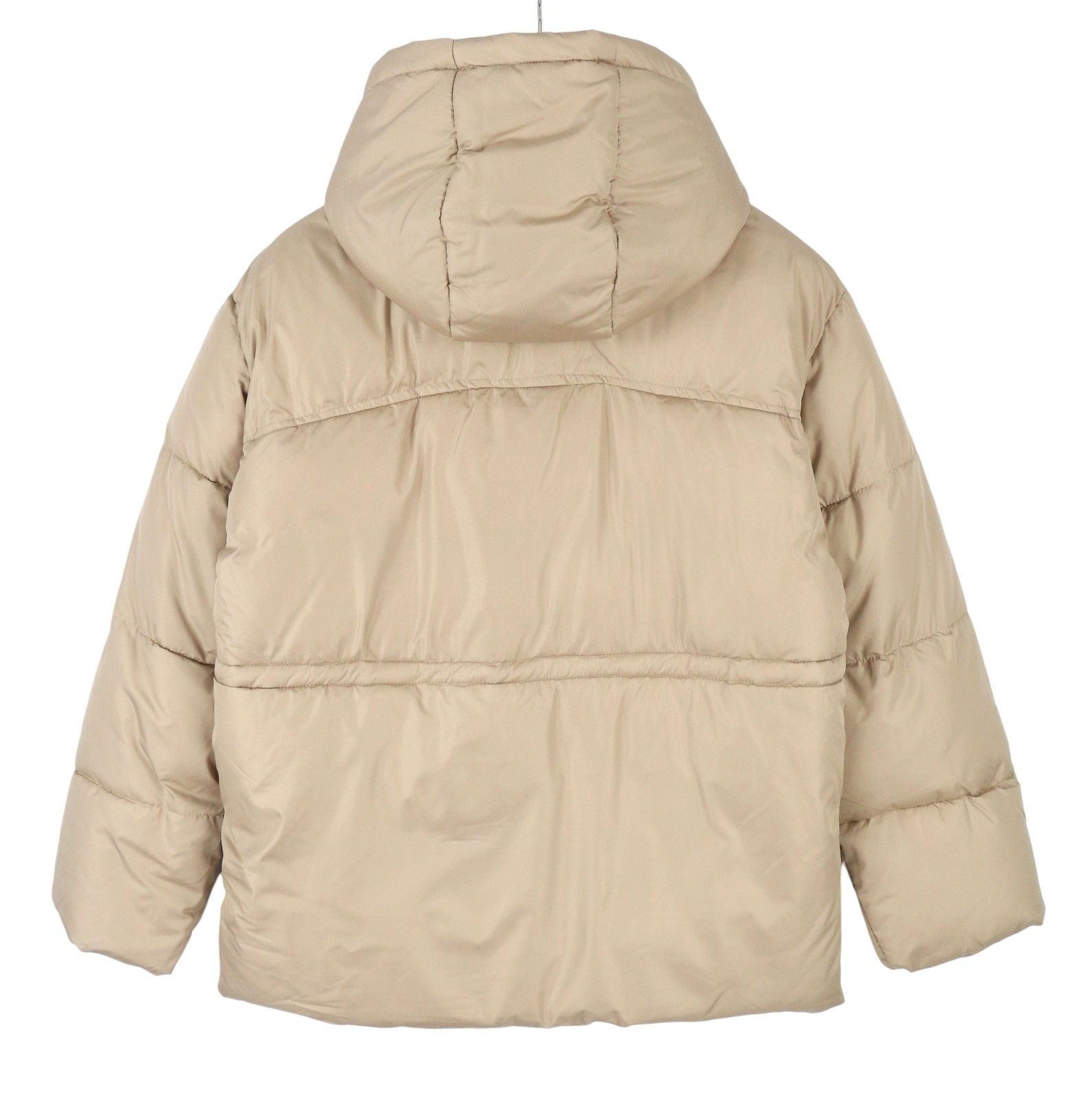 Other LOUIE SHORT PUFFER XS Silver Mink Quilted Hood 88046 Size XS / US 0-2 / IT 36-38 - 5 Thumbnail