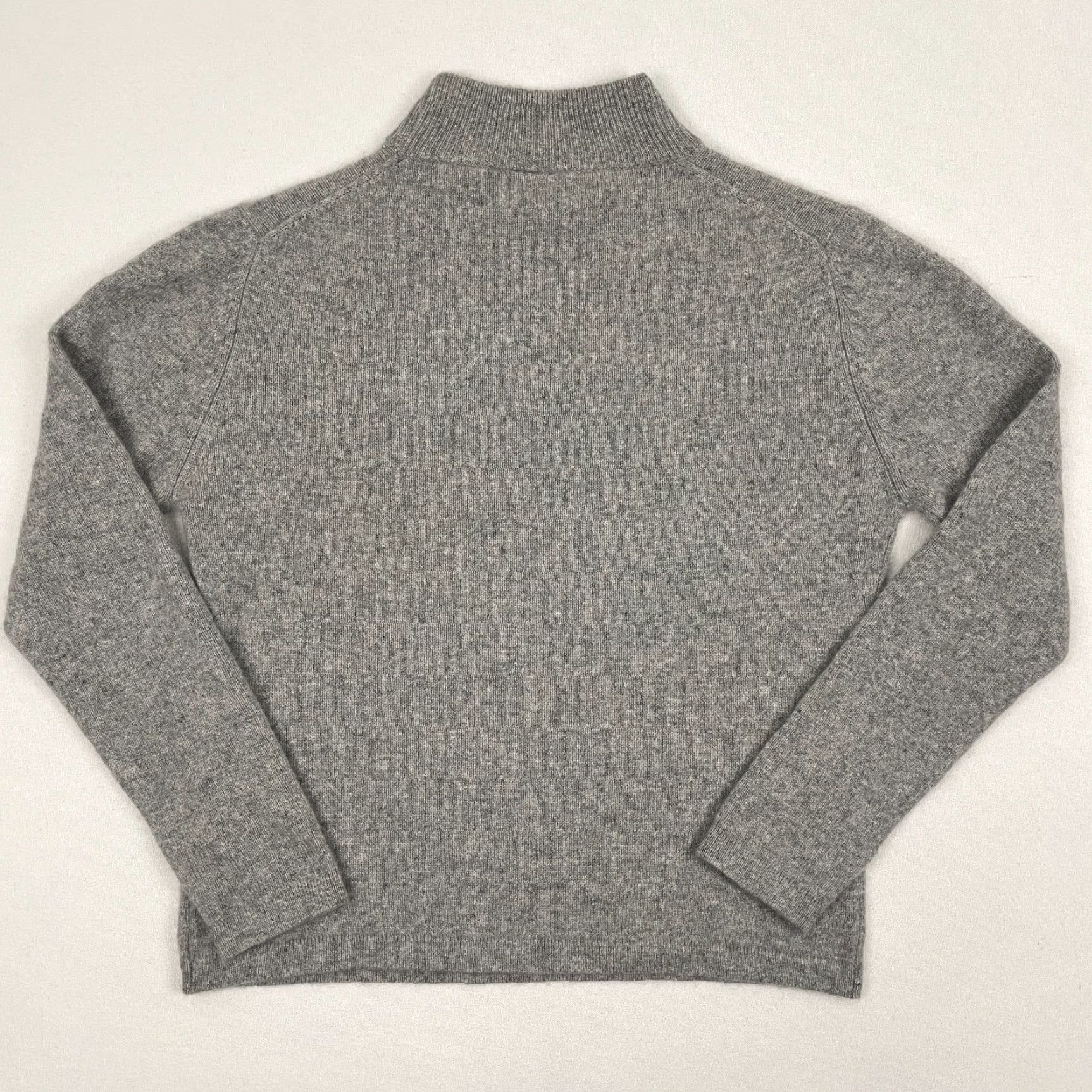 Vintage Carissa E Cashmere Sweater Womens M Gray Turtleneck / Preppy / Classic / Pullver / Casual Workwear Size M / US 6-8 / IT 42-44 - 6 Thumbnail