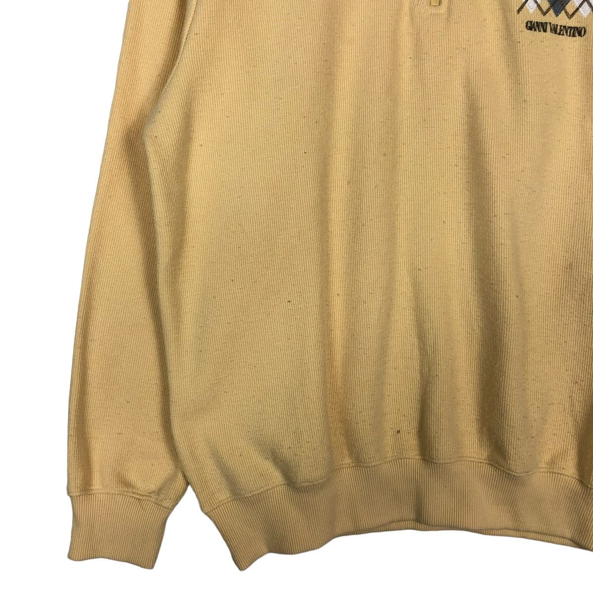 Japanese Brand VINTAGE HIGH COLLAR SWEATSHIRT GIANNI VALENTINO ISSEYMIYAKE Size US L / EU 52-54 / 3 - 6 Thumbnail