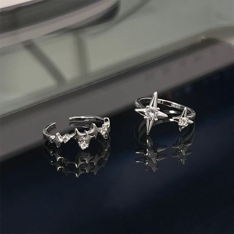 Jewelry Rare Jewelry Rings Open Size Chrome Ring (Size 7-13) Size ONE SIZE - 4 Thumbnail