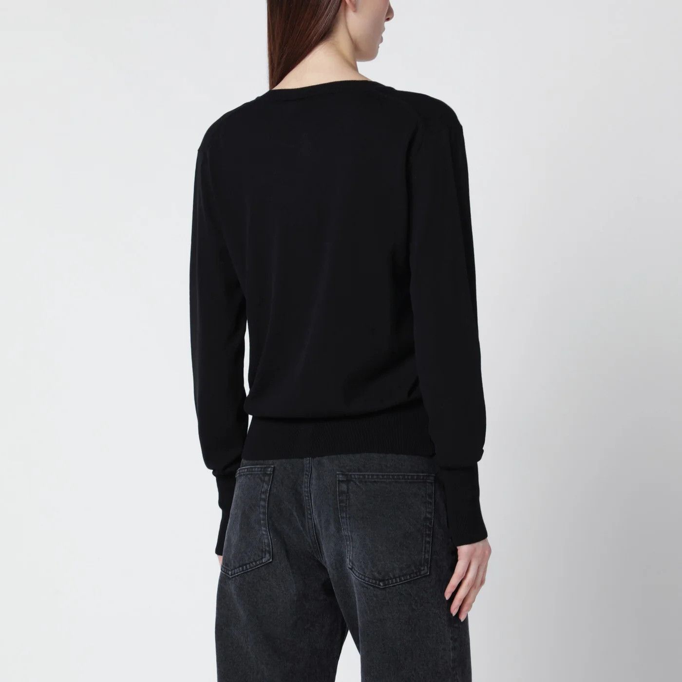 Vivienne Westwood o1d2blof0526 Cotton Cardigan in Black Size S / US 4 / IT 40 - 3 Thumbnail