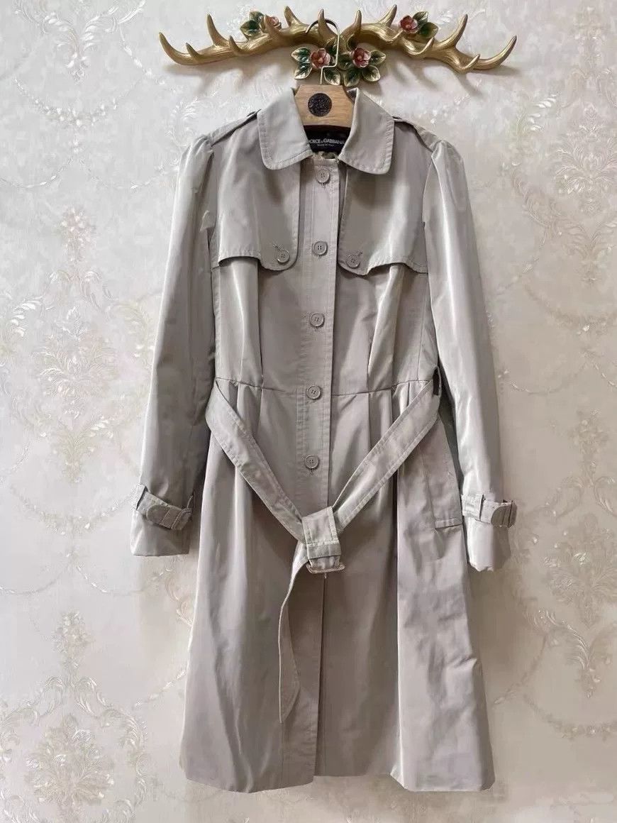 Dolce & Gabbana DG Runway Classic Trench Coat Size S / US 4 / IT 40 - 1 Thumbnail