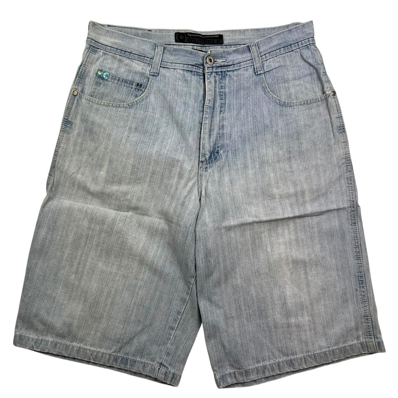 Southpole Vintage Southpole Light Wash Denim Shorts / Jorts - Waist 34 Size US 34 / EU 50 - 2 Thumbnail