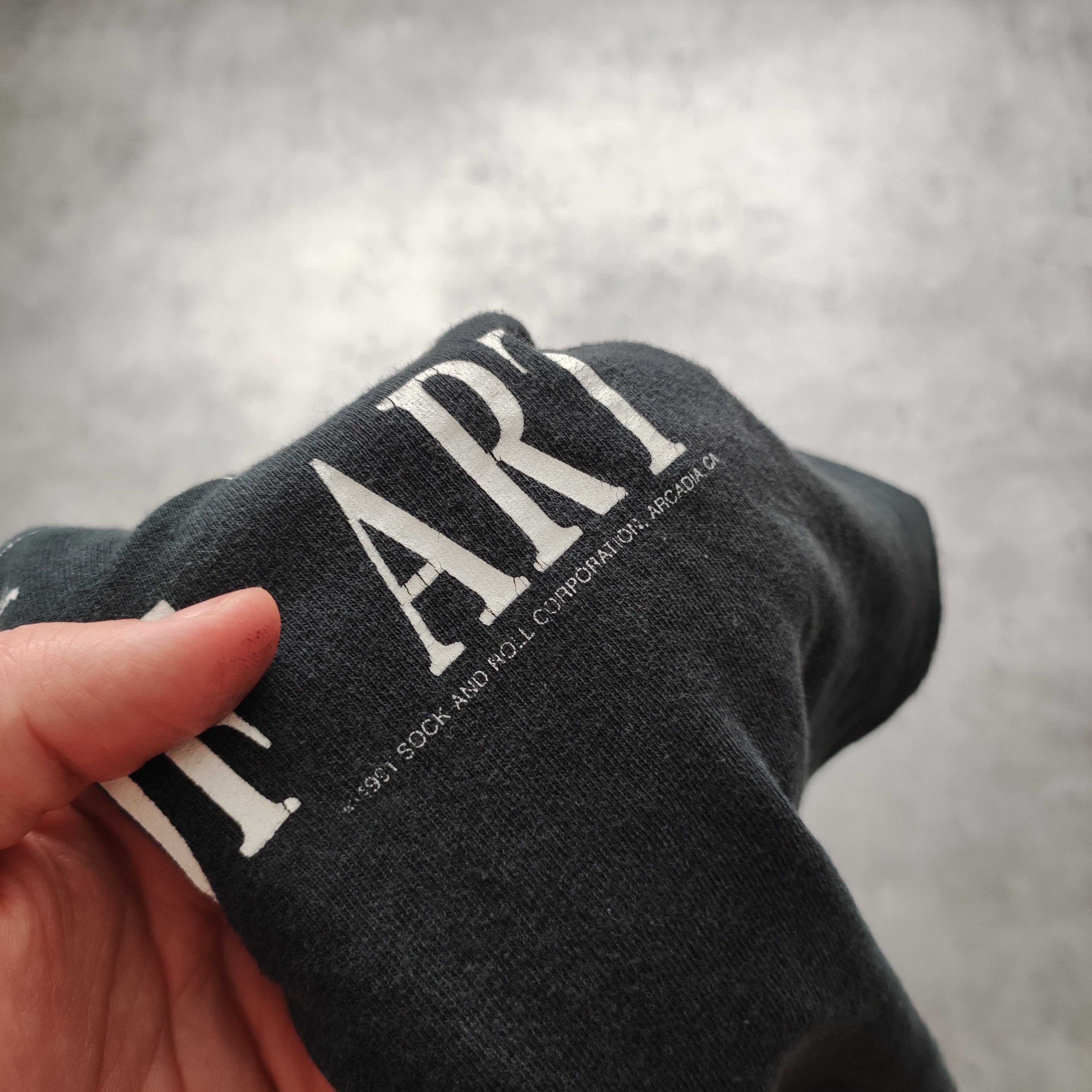 Band Tees × Vintage Vintage OG 1991 Sock and Roll History Of Art Promo Tee Size US L / EU 52-54 / 3 - 5 Thumbnail