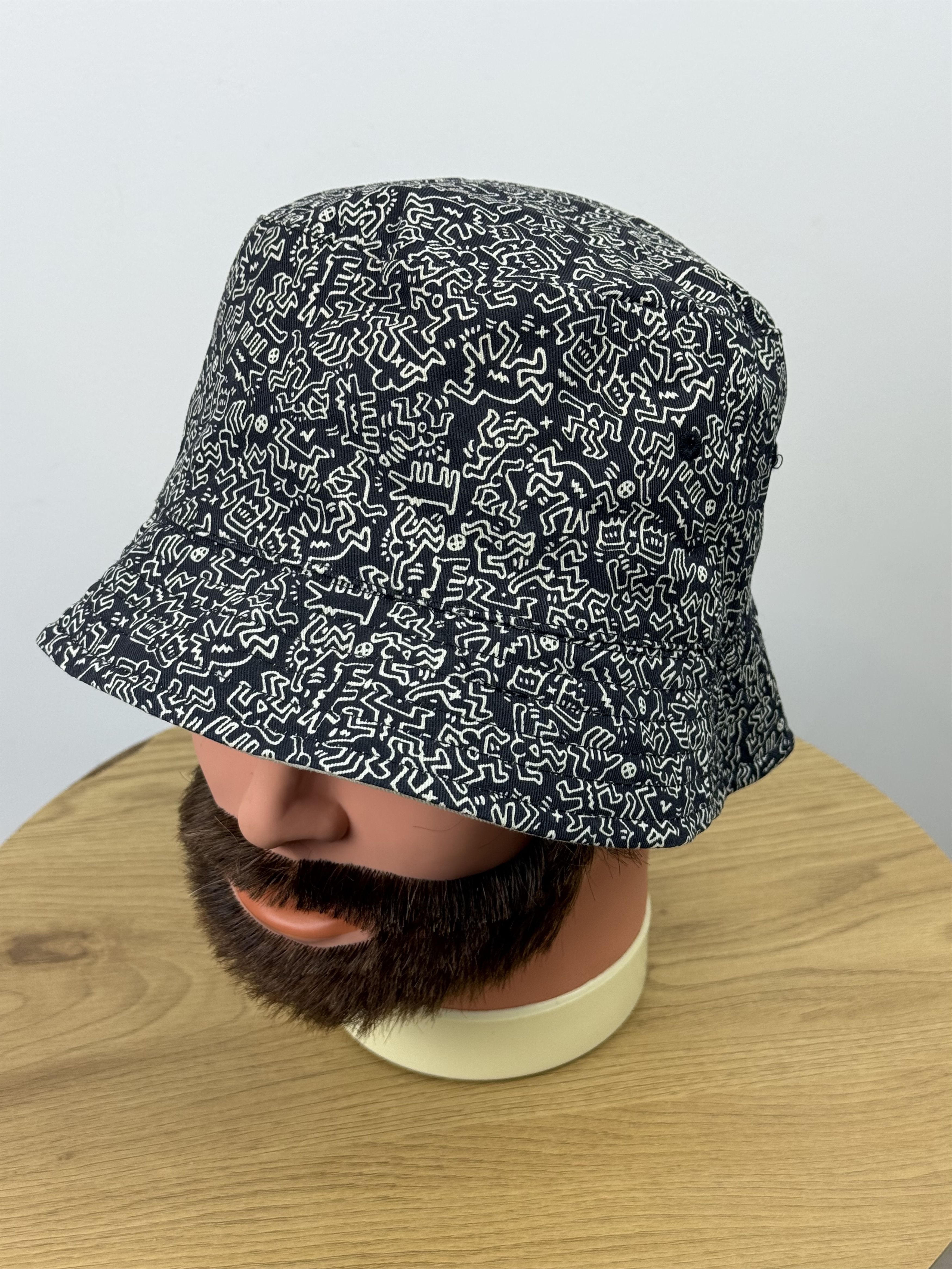 Keith Haring Limited Edition Keith Haring Reversible Bucket Adult Hat Size ONE SIZE - 6 Thumbnail