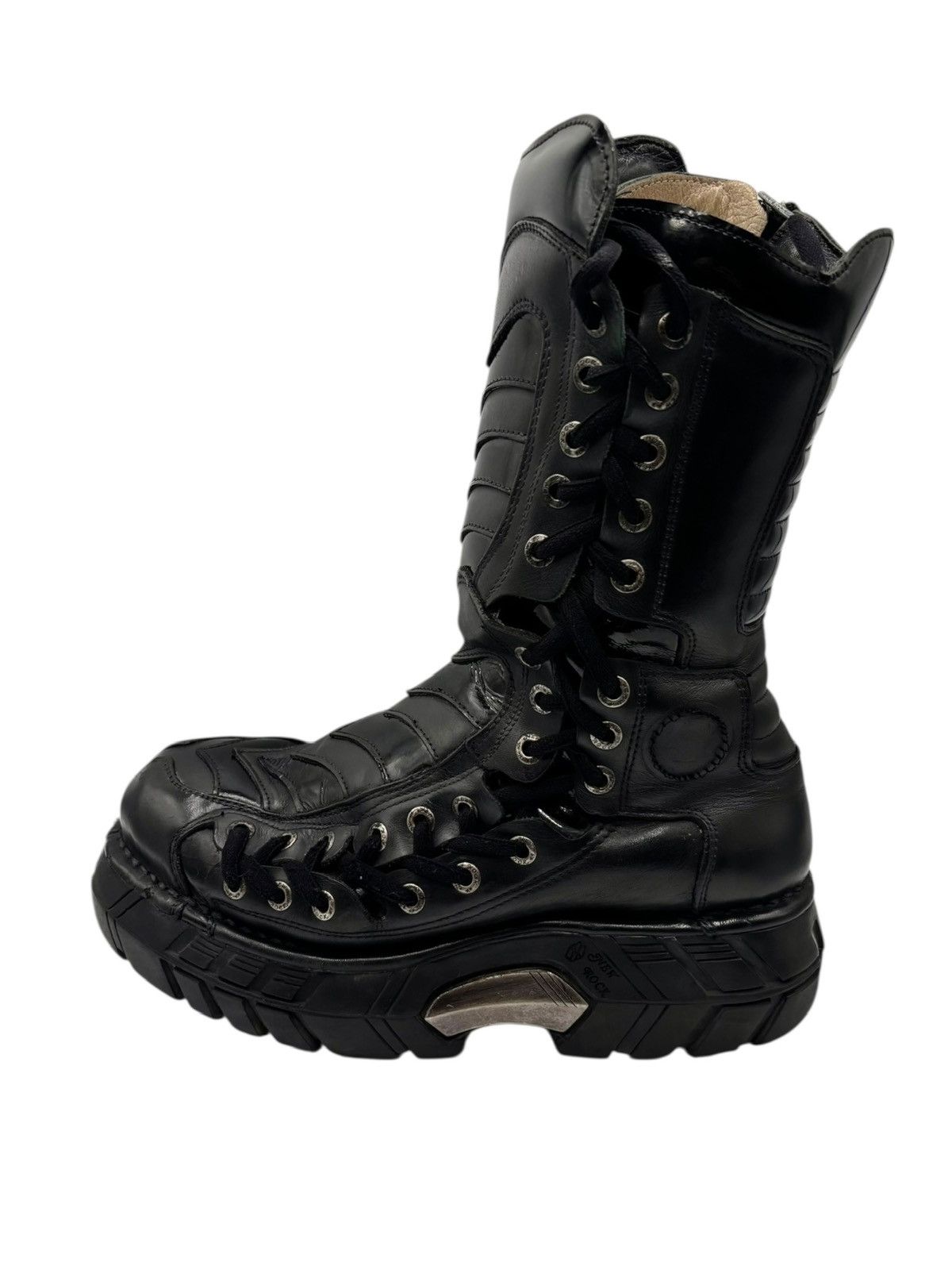New Rock Vintage New Rock trailer mid-calf platform boots Size 40 Size US 10 / IT 40 - 7 Thumbnail