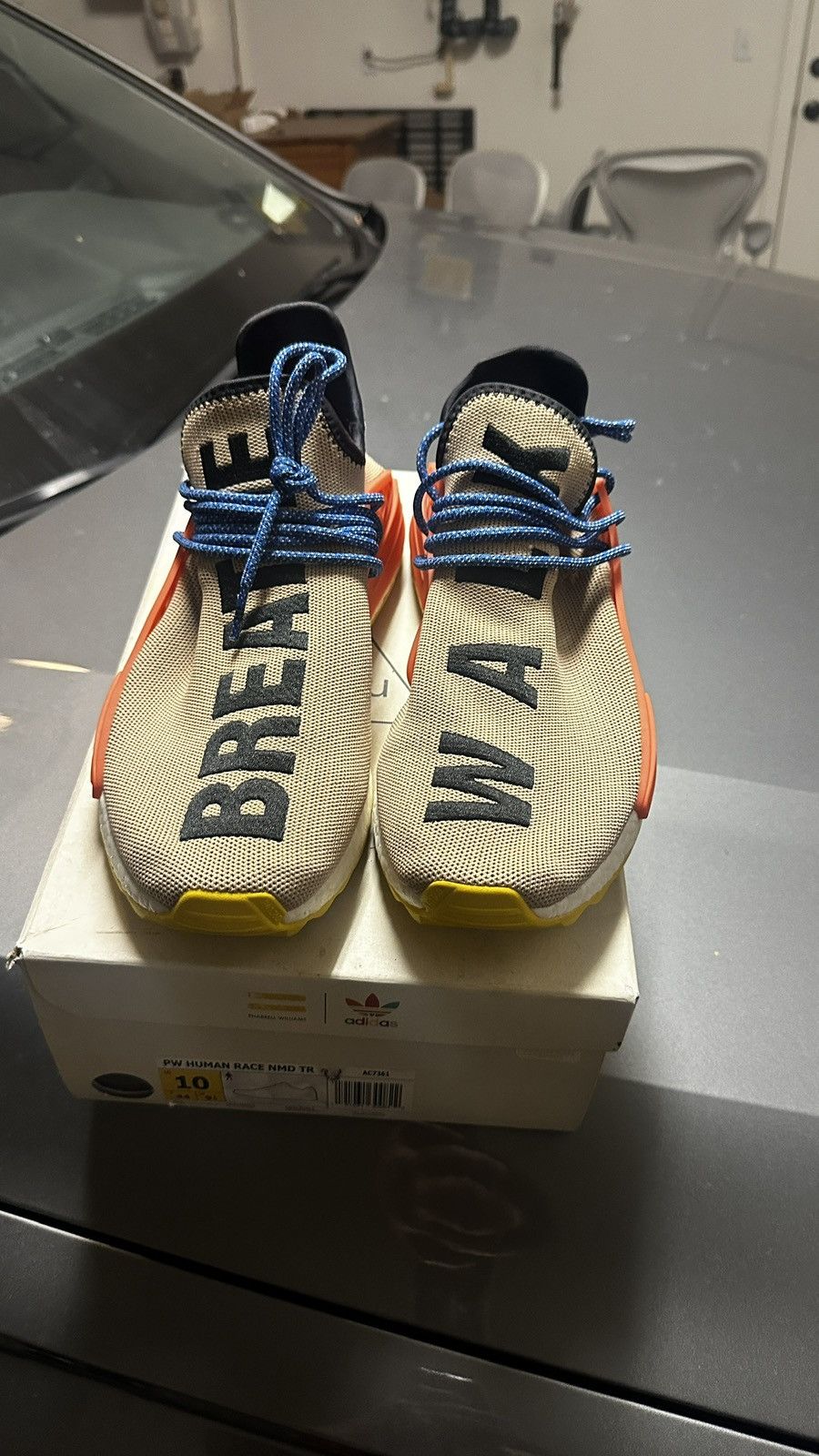 Adidas × Pharrell adidas Pharrell Williams Human Race NMD Trail Men’s Size 10 Size US 10 / EU 43 - 1 Thumbnail