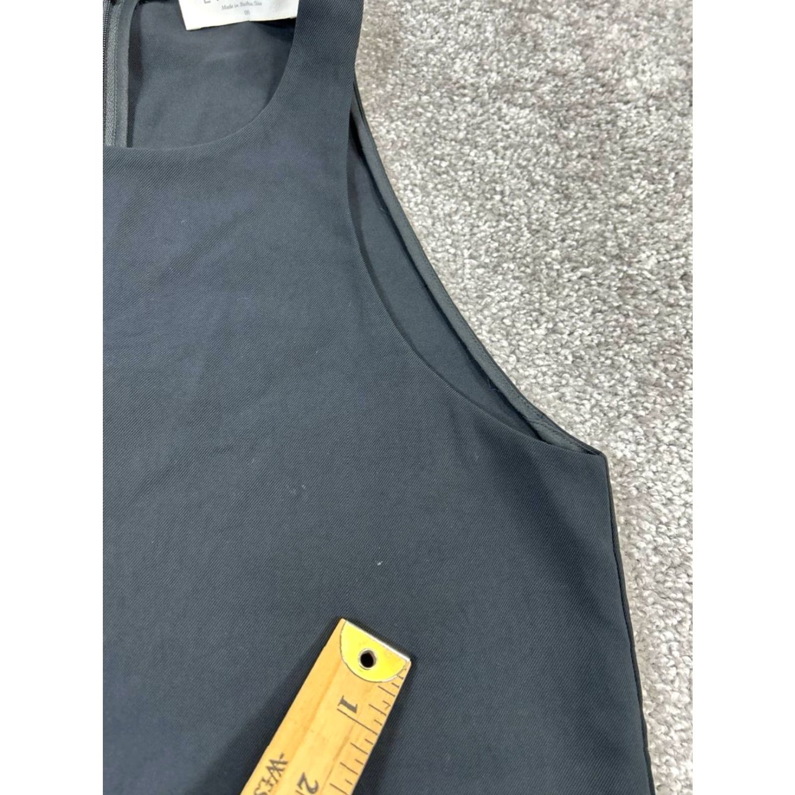 Everlane Everlane Shirt Womens 00 Black Tank Top Sleeveless Scoop Neck Casual Basic Knit Viscose Woven Relaxed Regular Size XXS / US 00 / IT 34 - 6 Thumbnail