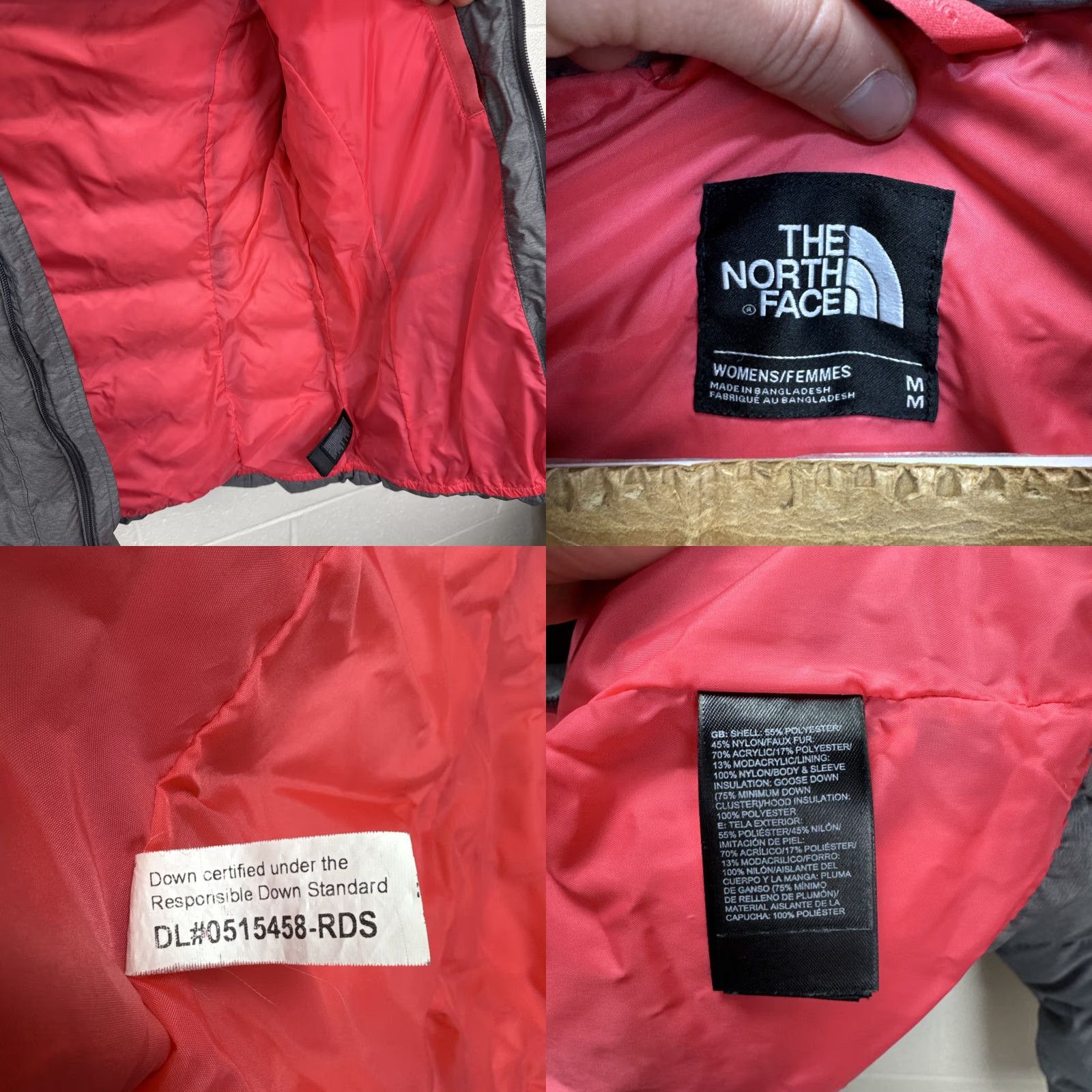 The North Face The North Face Jacket Womens Size Medium Gotham Gray Down Puffer CX66 Bubble Size M / US 6-8 / IT 42-44 - 11 Thumbnail