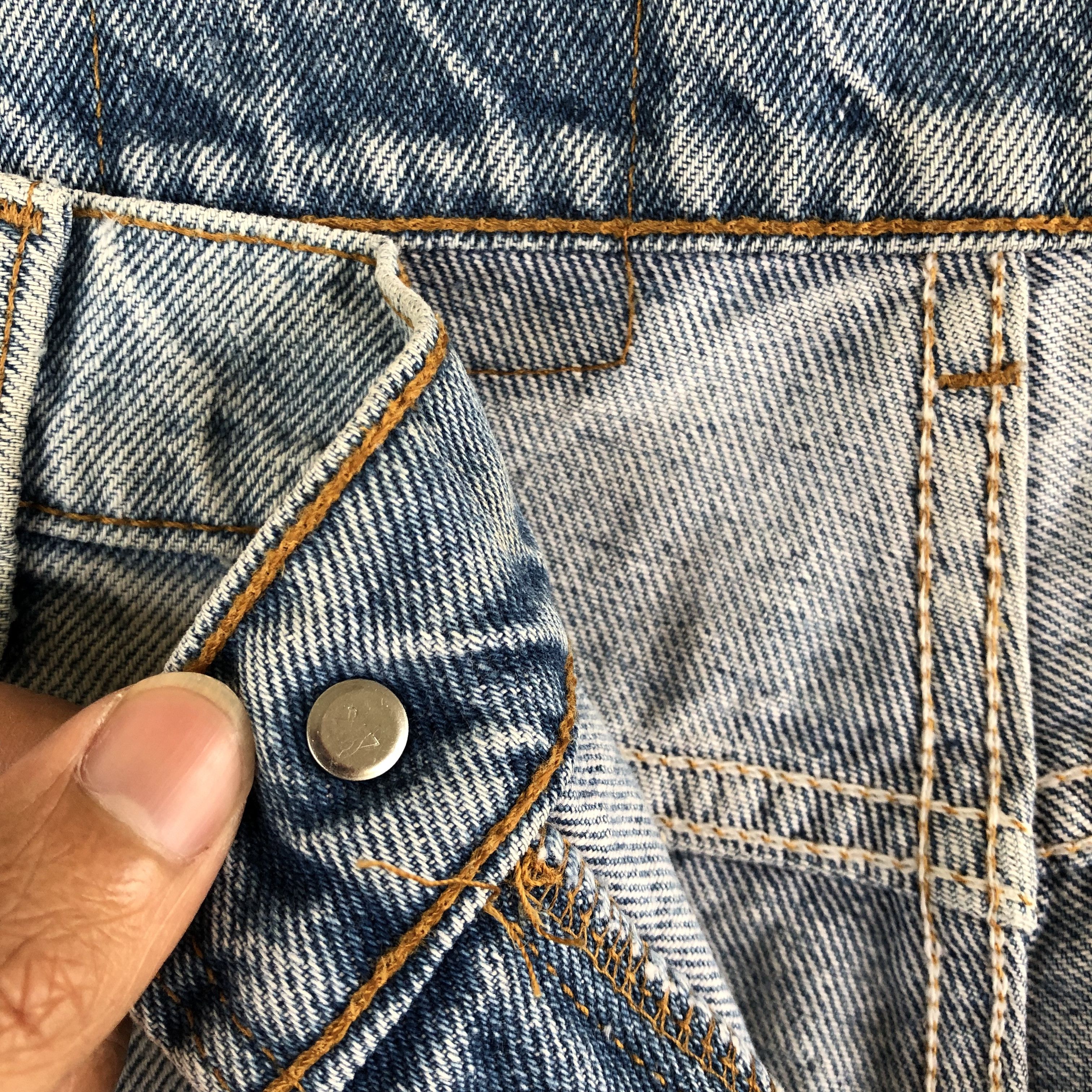 Levi's Vintage Levi's Orange Tab Jeans Levis Light Wash Faded Denim Size US 38 / EU 54 - 7 Thumbnail
