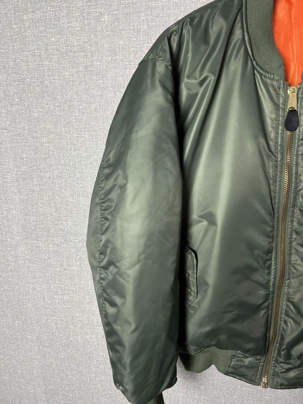 Vintage Vintage USAF MA1 Flyer’s Nylon Bomber USA Jacket Size US M / EU 48-50 / 2 - 8 Thumbnail